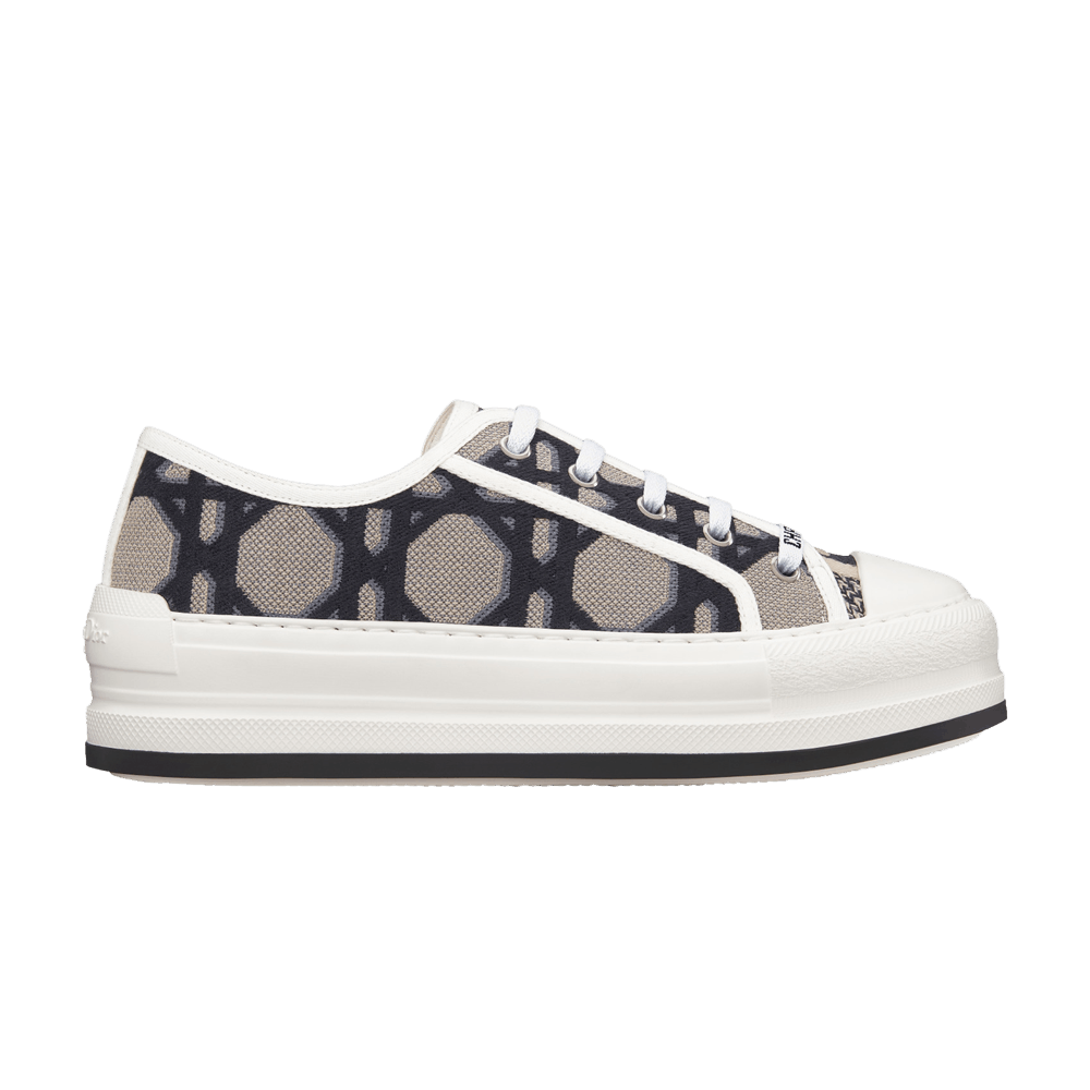 Dior Wmns Walk'N'Dior Platform 'Macrocannage - Deep Blue Beige'