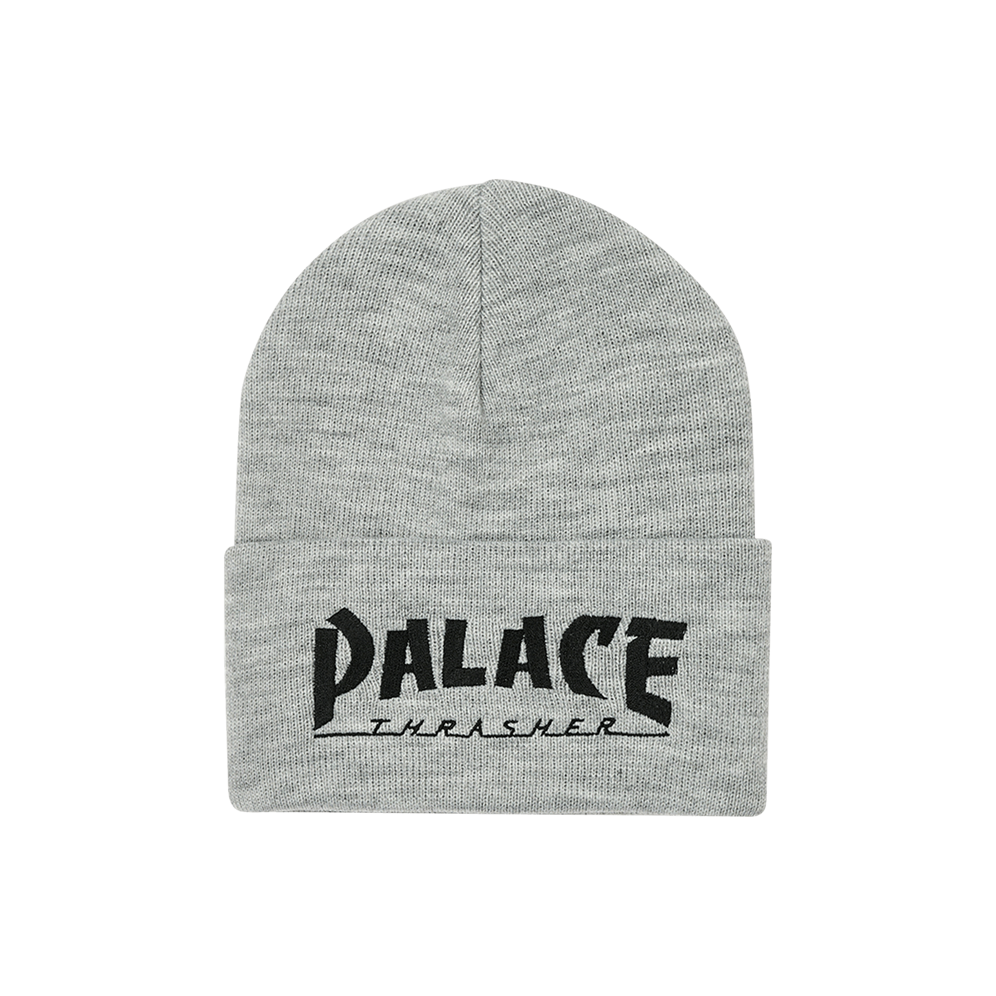 Palace x Thrasher Beanie 'Grey Marl'
