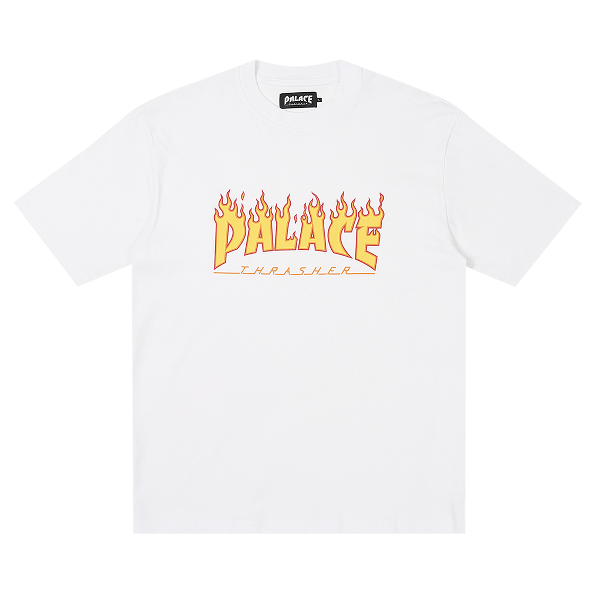 Palace x Thrasher T-Shirt 'White'