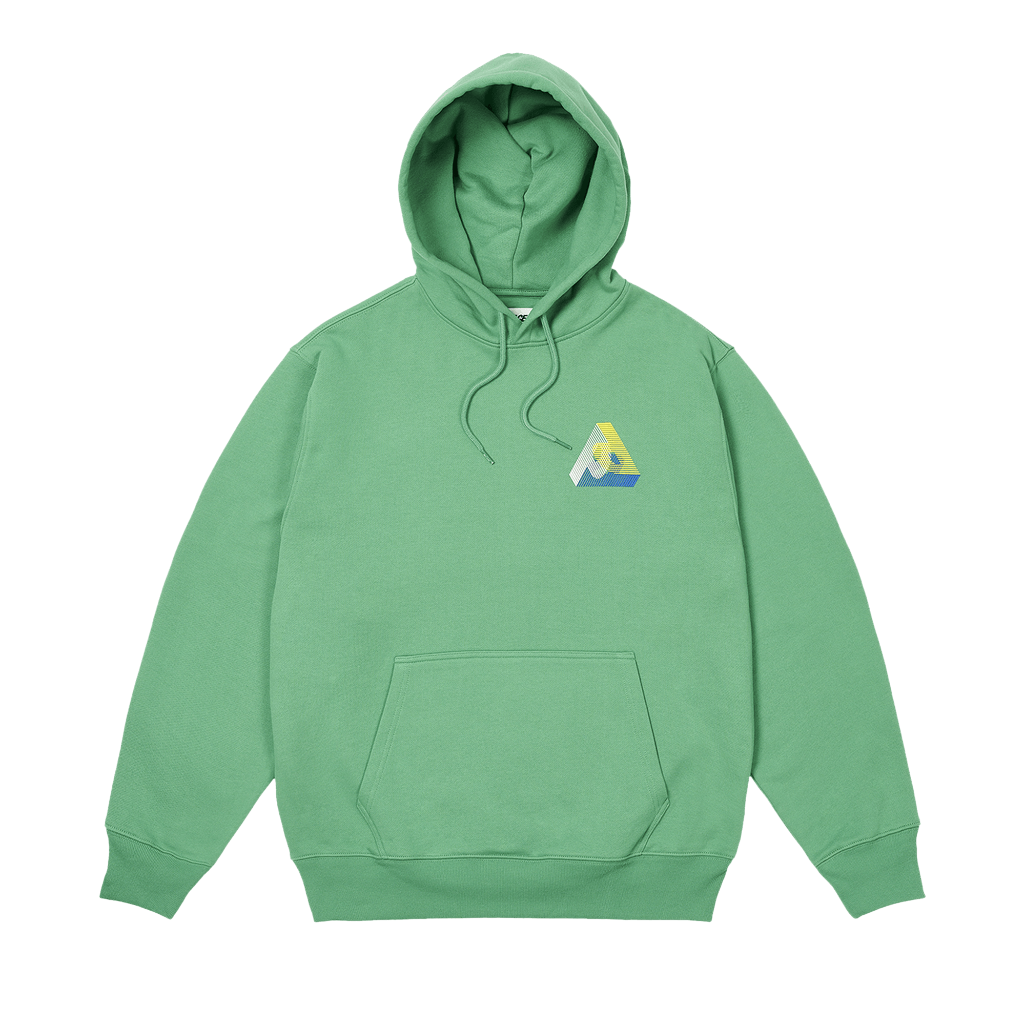 Palace 3P Fade Hood 'Sweet Pea Green'