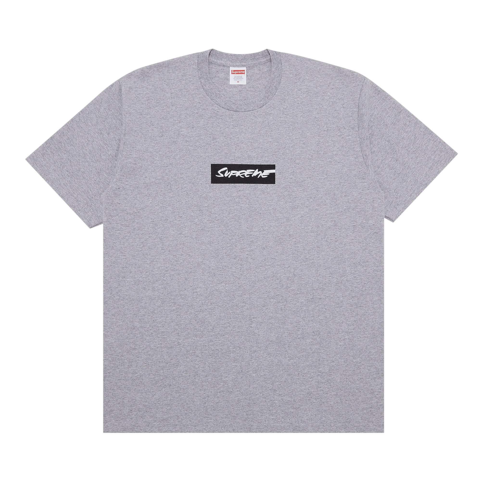 Supreme Futura Box Logo Tee 'Heather Grey'