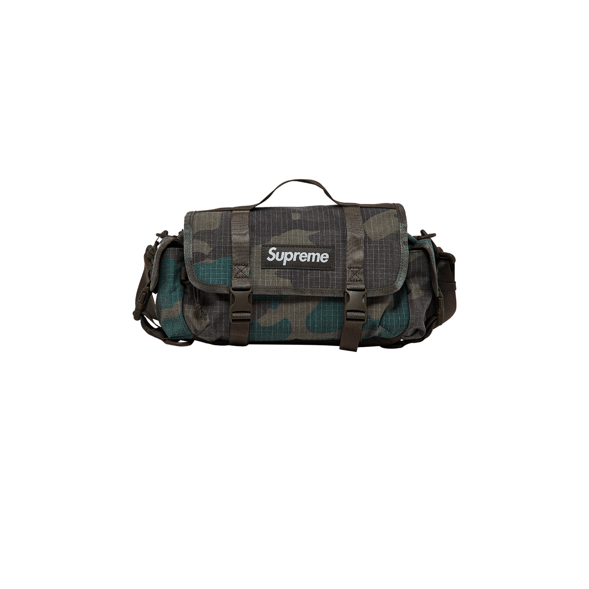 Buy Supreme Duffle Bag 'Snow Camo' - SS25B3 SNOW CAMO | GOAT