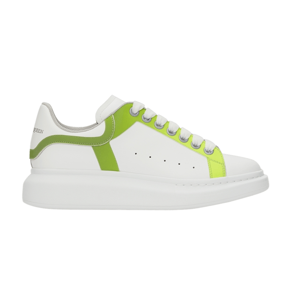 Alexander McQueen Oversized Sneaker 'White Green Ombre'