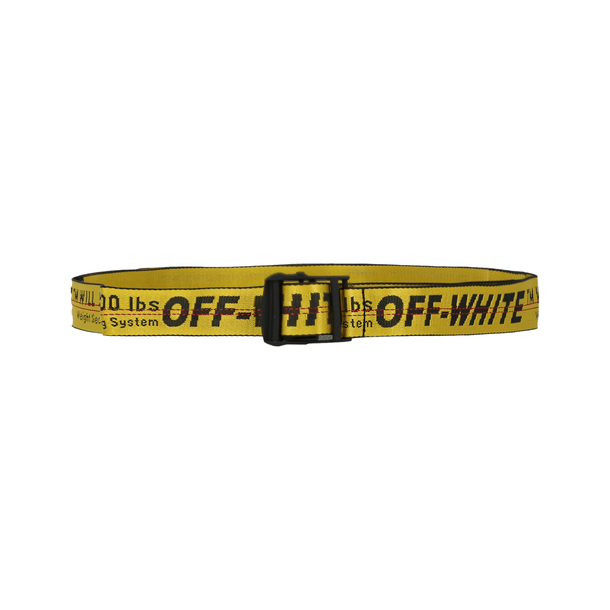 Off-White Classic Industrial Belt 'Yellow/Black'