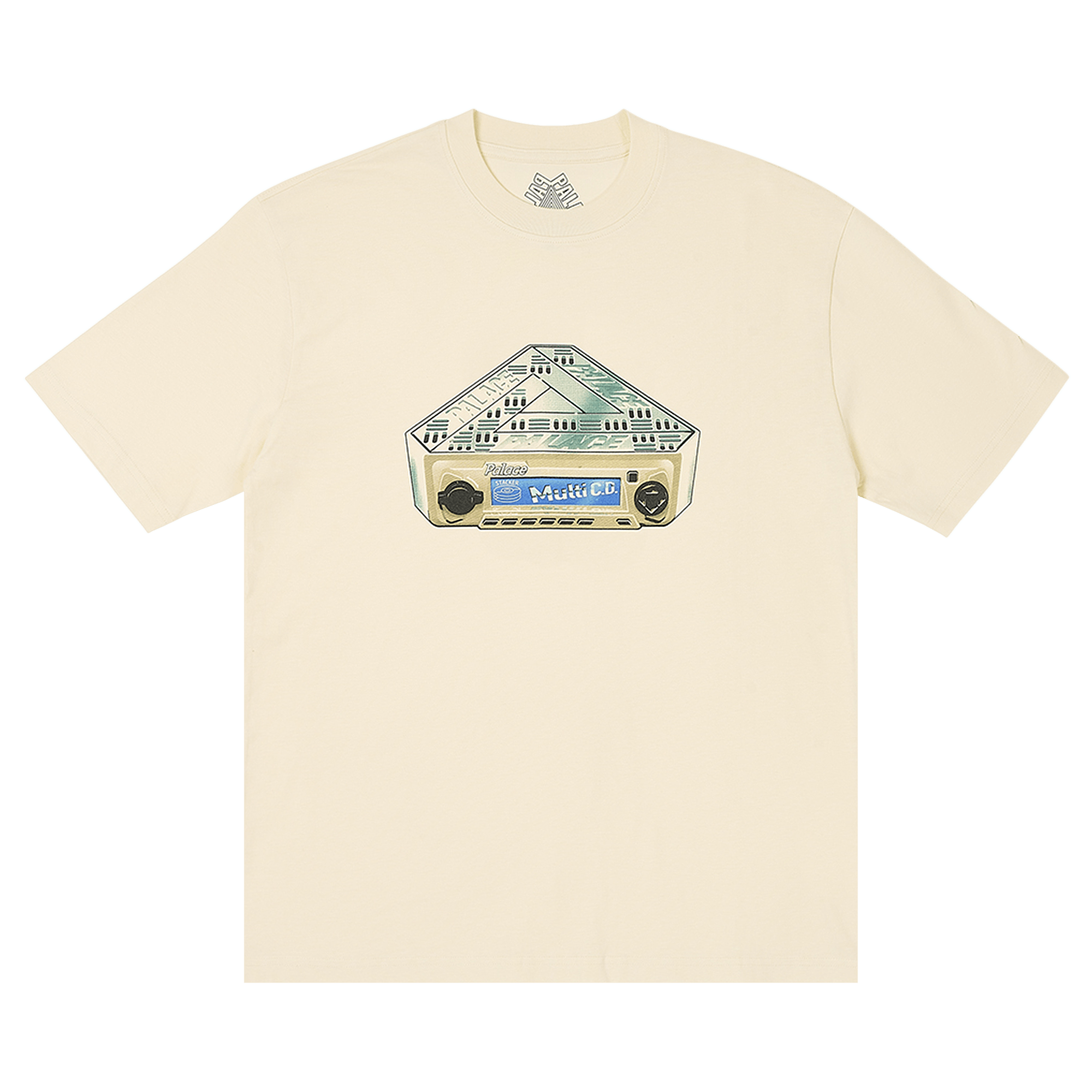 Palace 4:20 Am T-Shirt 'Soft White'
