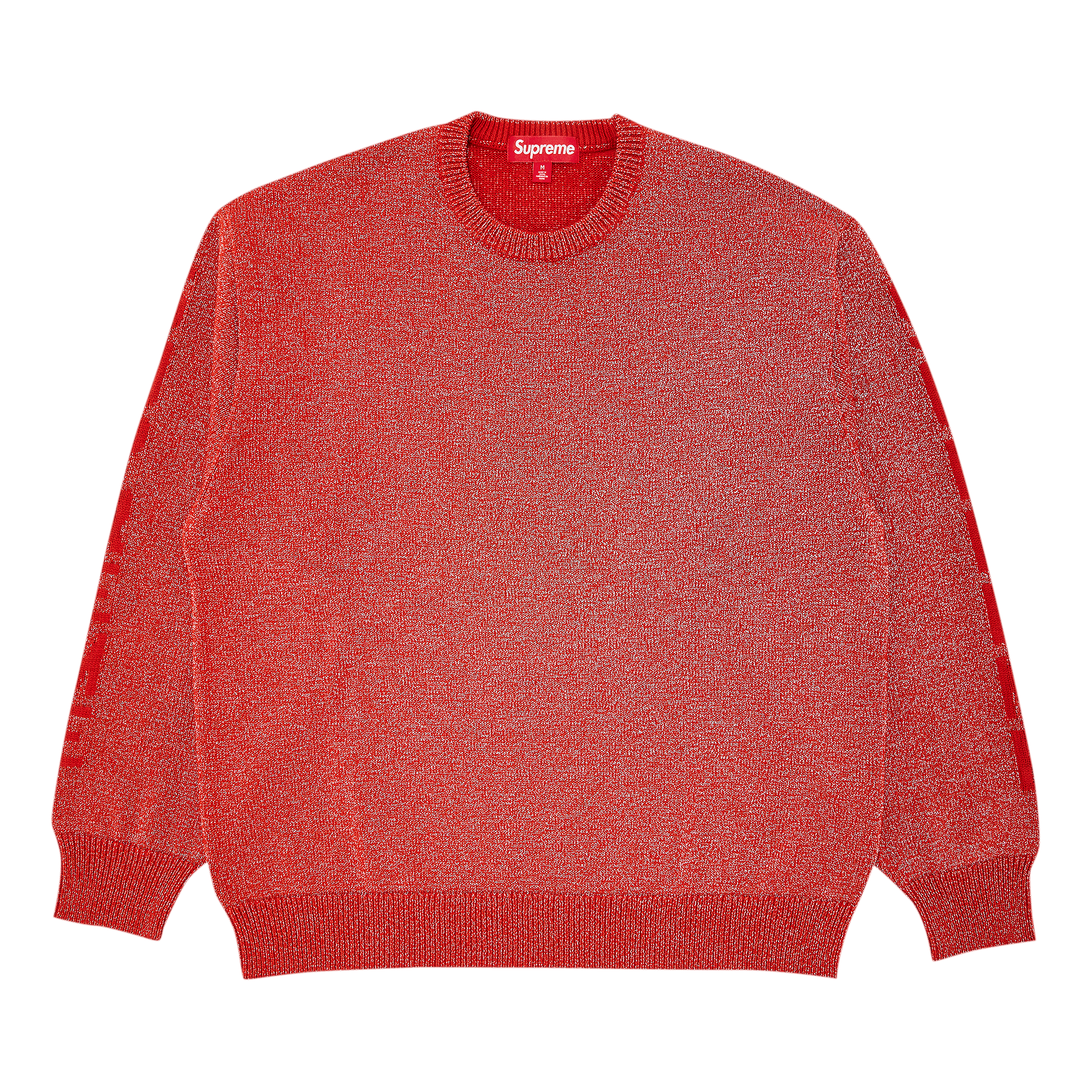 Supreme Reflective Sweater 'Orange'