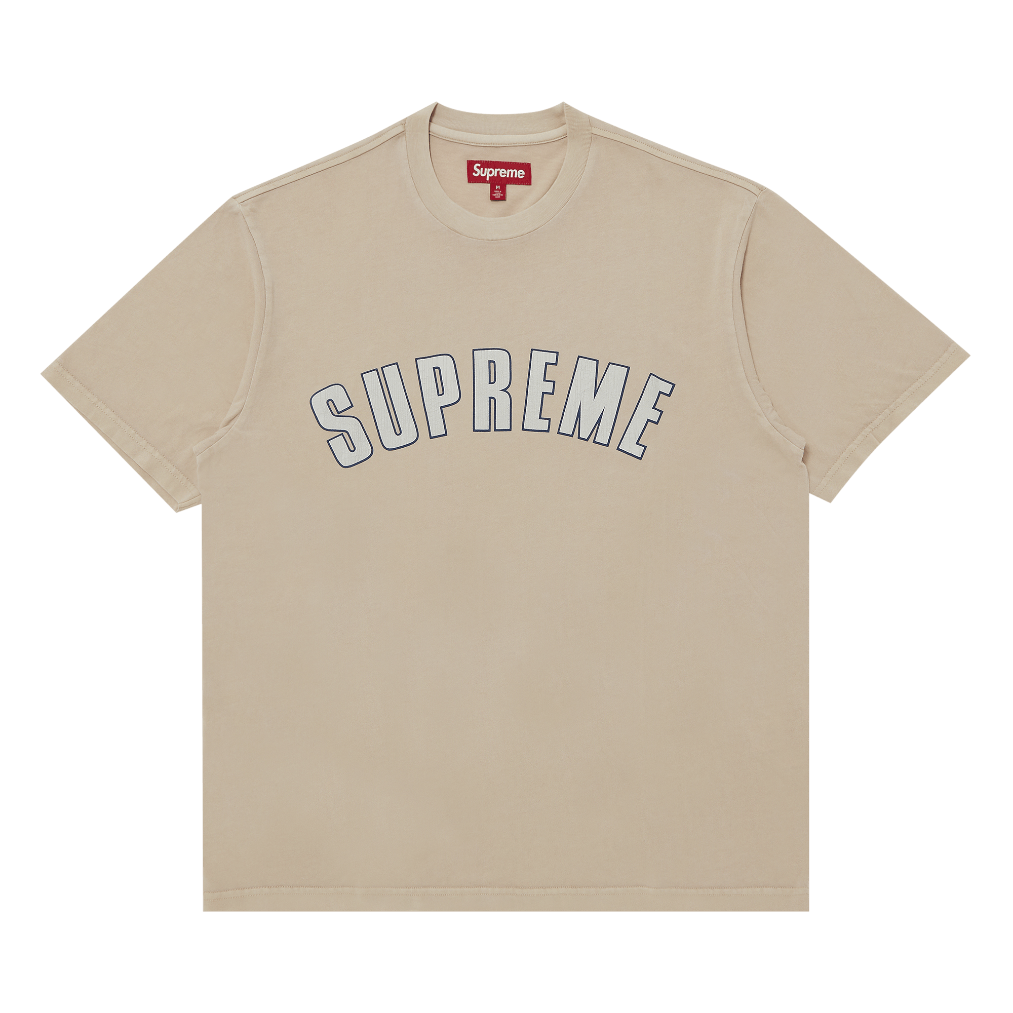 Supreme Cracked Arc Short-Sleeve Top 'Light Tan'