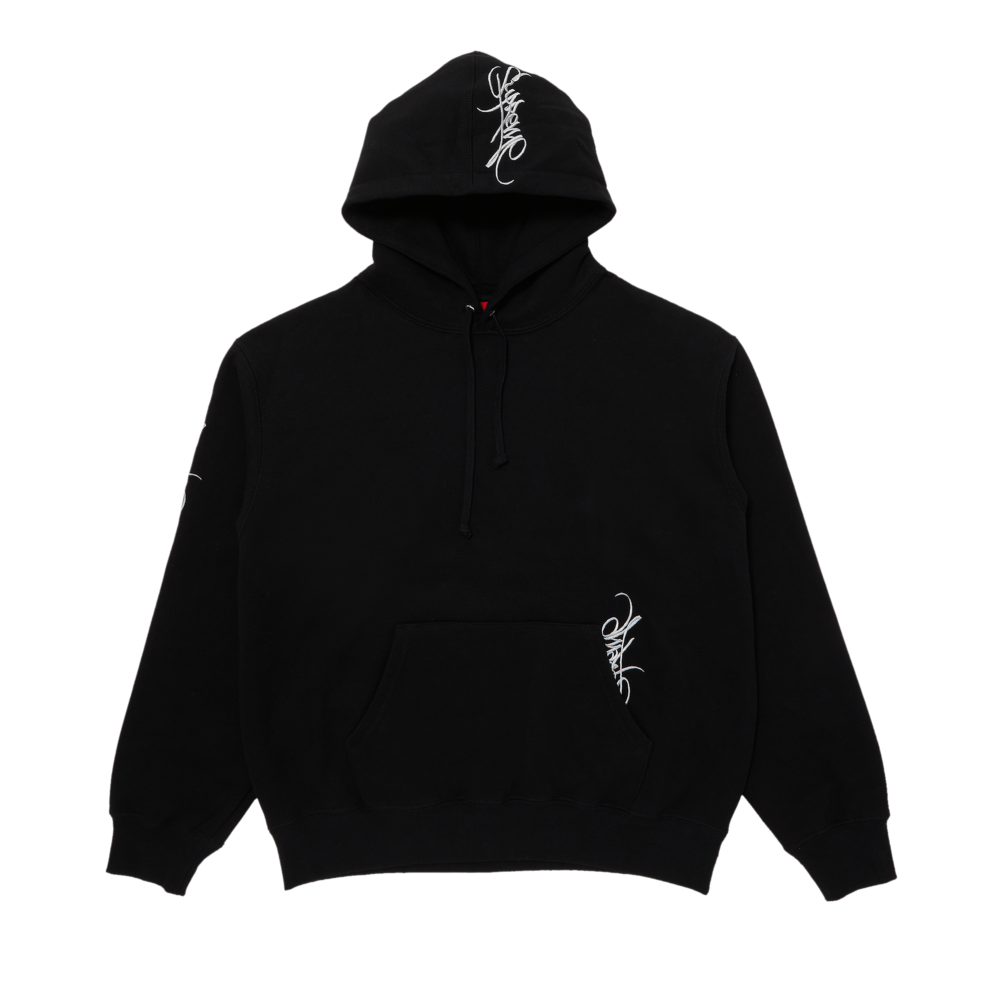 Supreme Tag Hooded Sweatshirt 'Black'