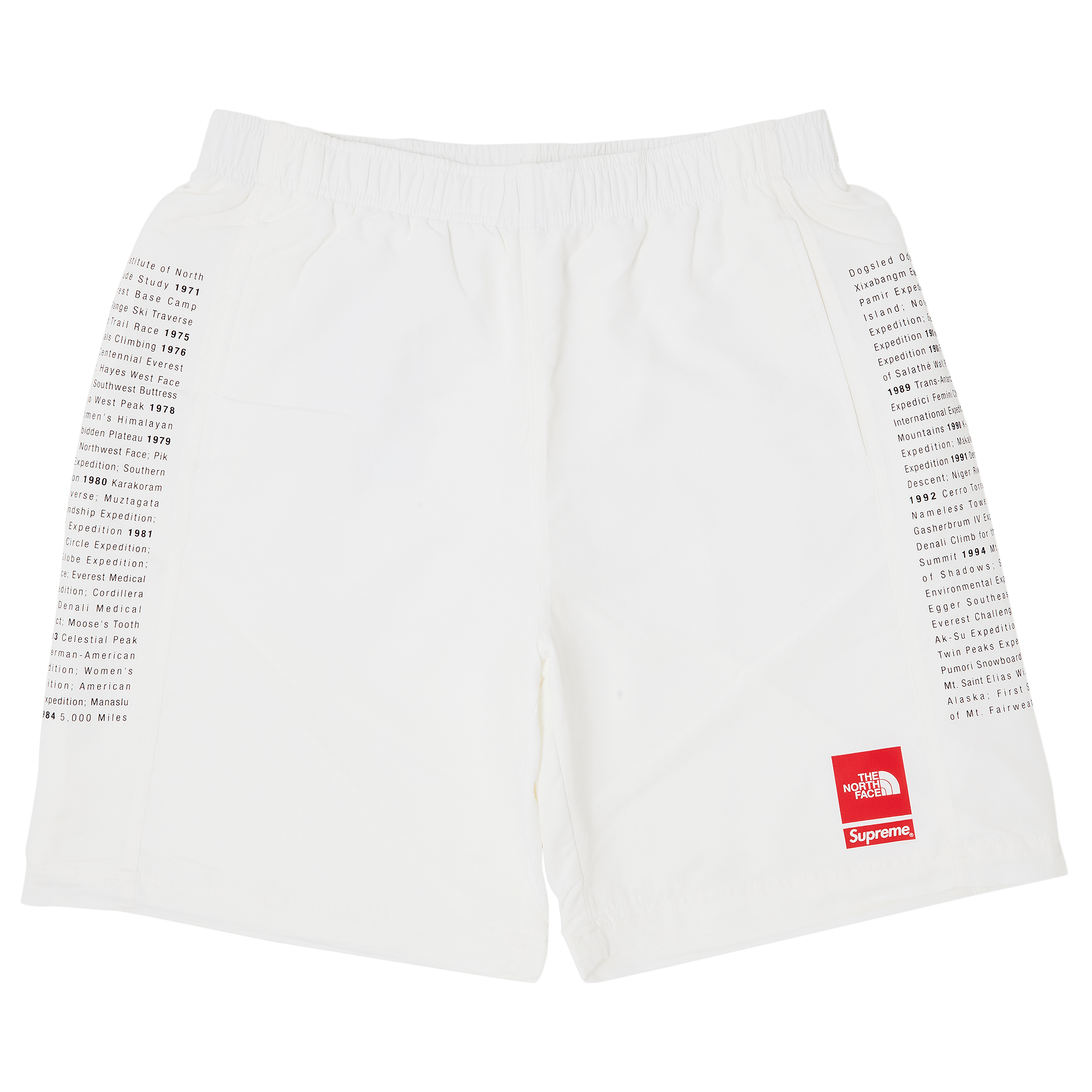 Supreme x The North Face Nylon Short 'White'