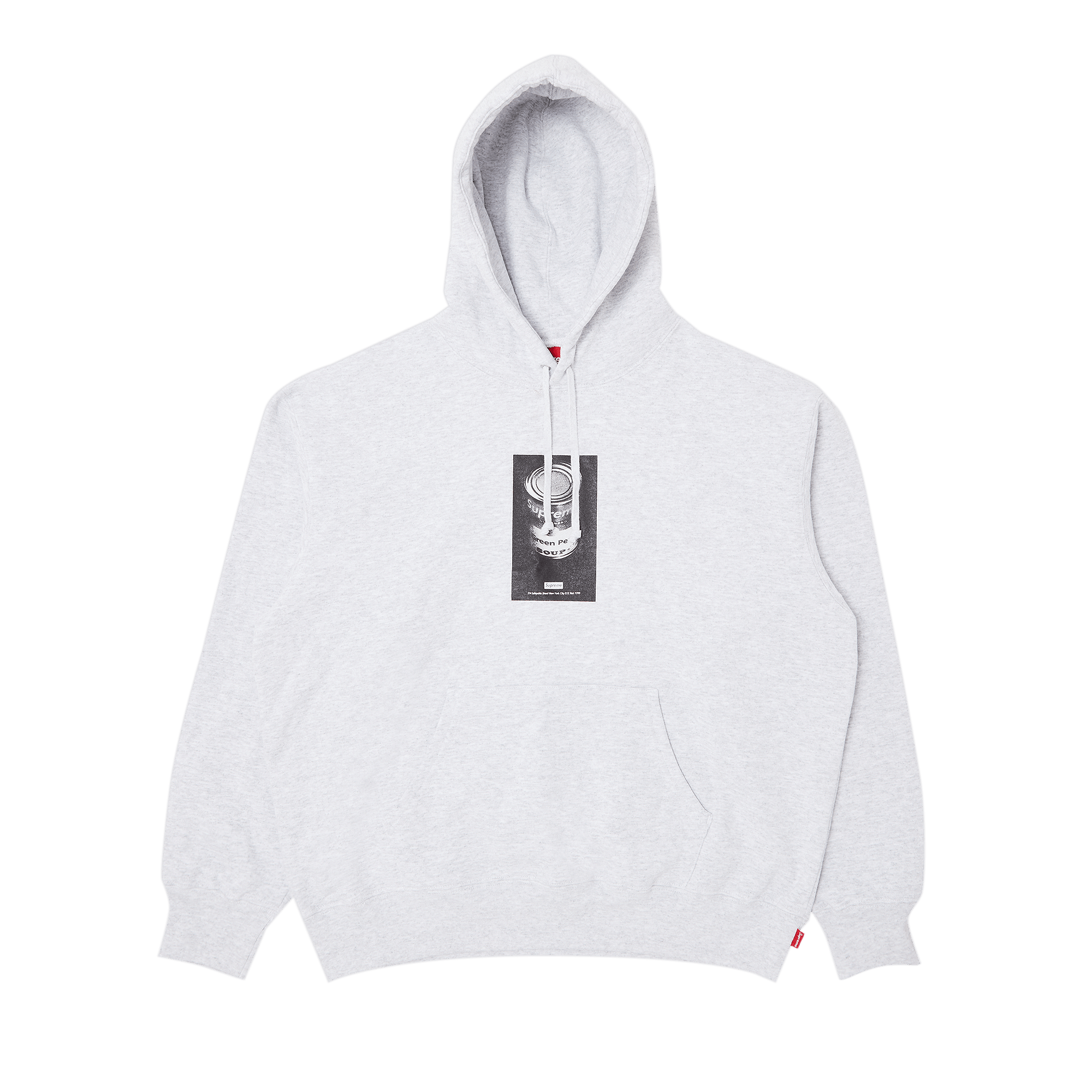 Supreme Soup Can Hooded Sweatshirt 'Ash Grey'