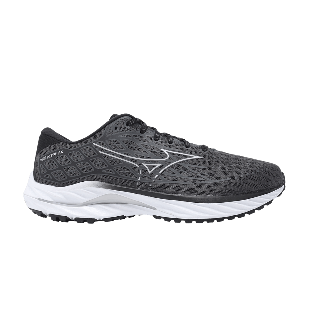 Mizuno Wave Inspire 20 2E Wide 'Ebony White Black'