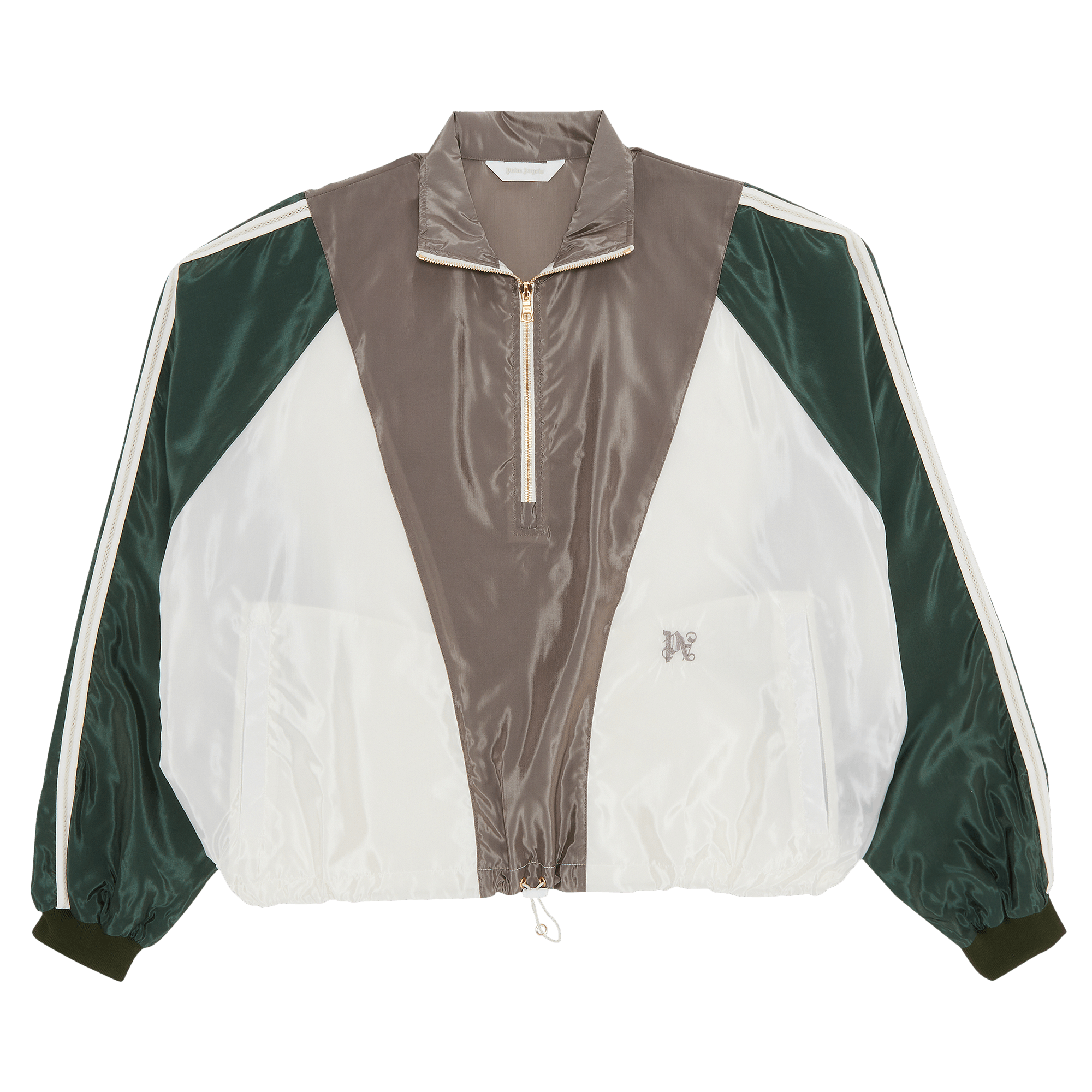 Palm Angels Monogram Colorblock Anorak 'Lilac/Multicolor'
