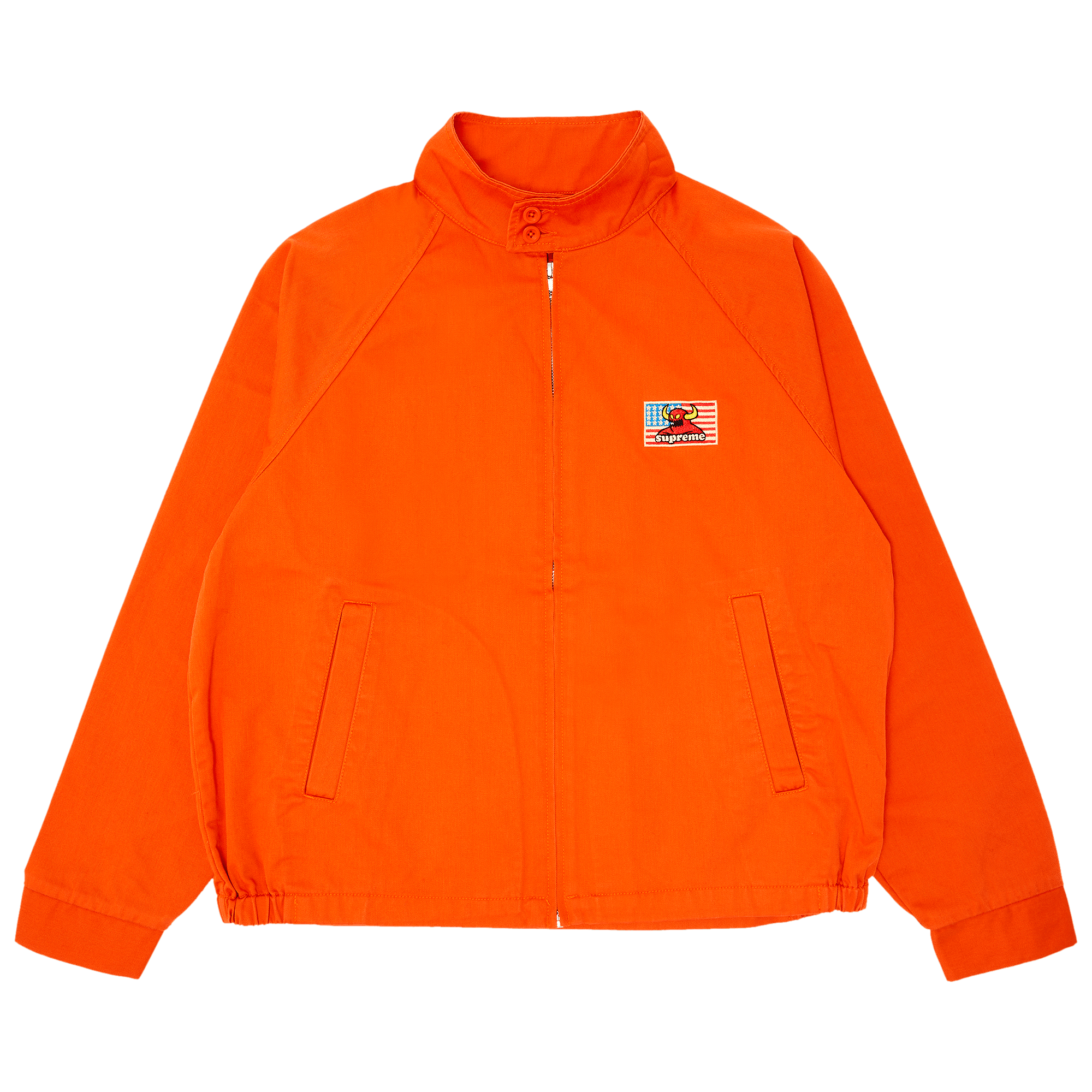 Supreme x Toy Machine Harrington Jacket 'Bright Orange'
