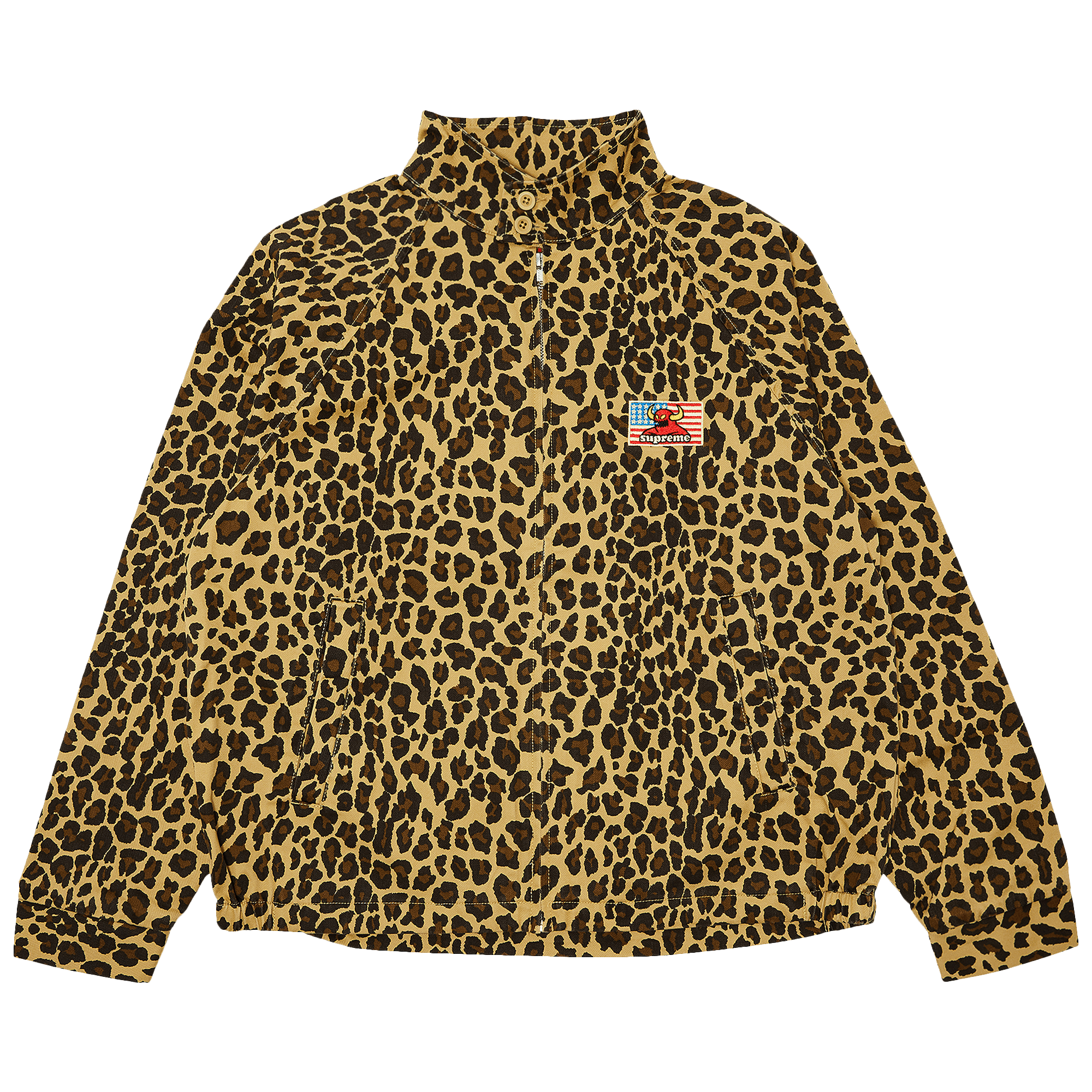 Supreme x Toy Machine Harrington Jacket 'Leopard'