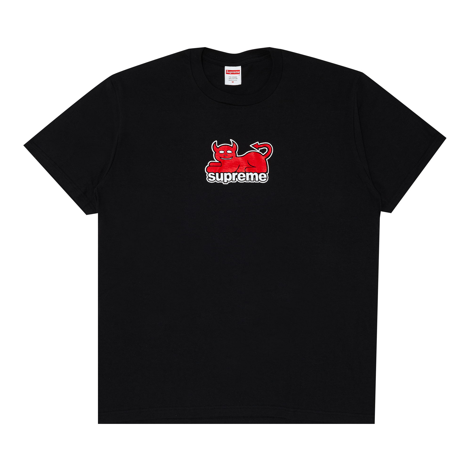 Supreme x Toy Machine Devil Cat Tee 'Black'