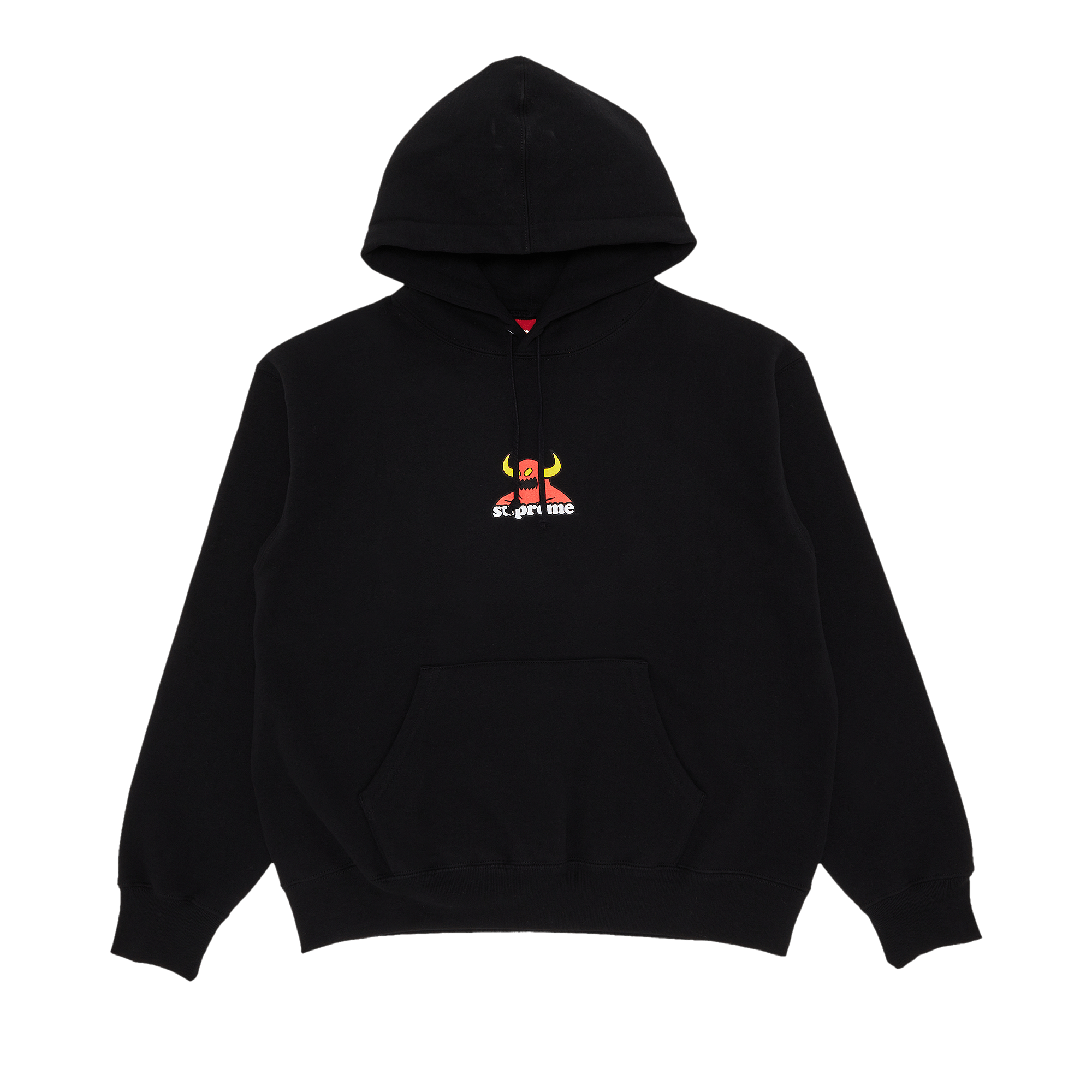 Supreme x Toy Machine Hooded Sweatshirt 'Black'