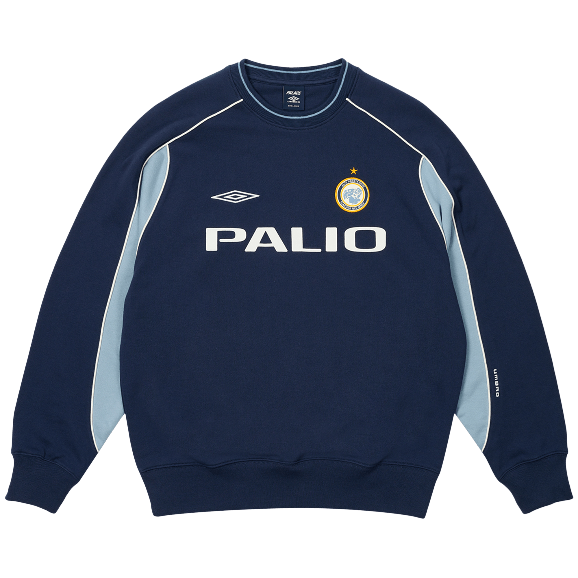Palace x Umbro Warm Up Crew 'Blue'