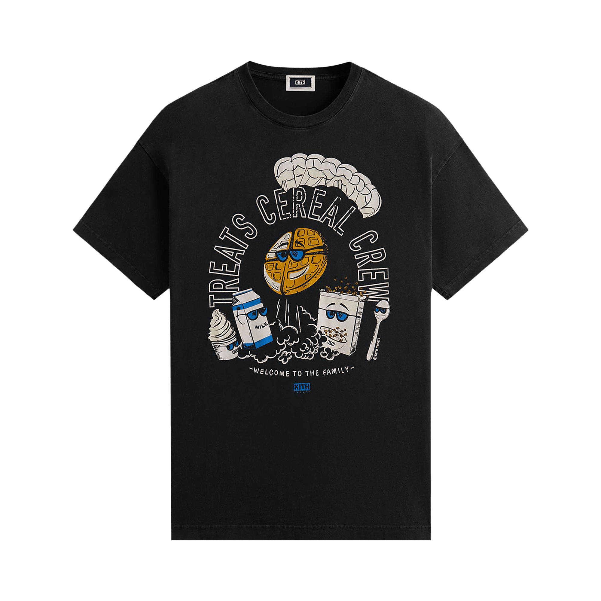 Kith Treats Cereal Crew Vintage Tee 'Black'