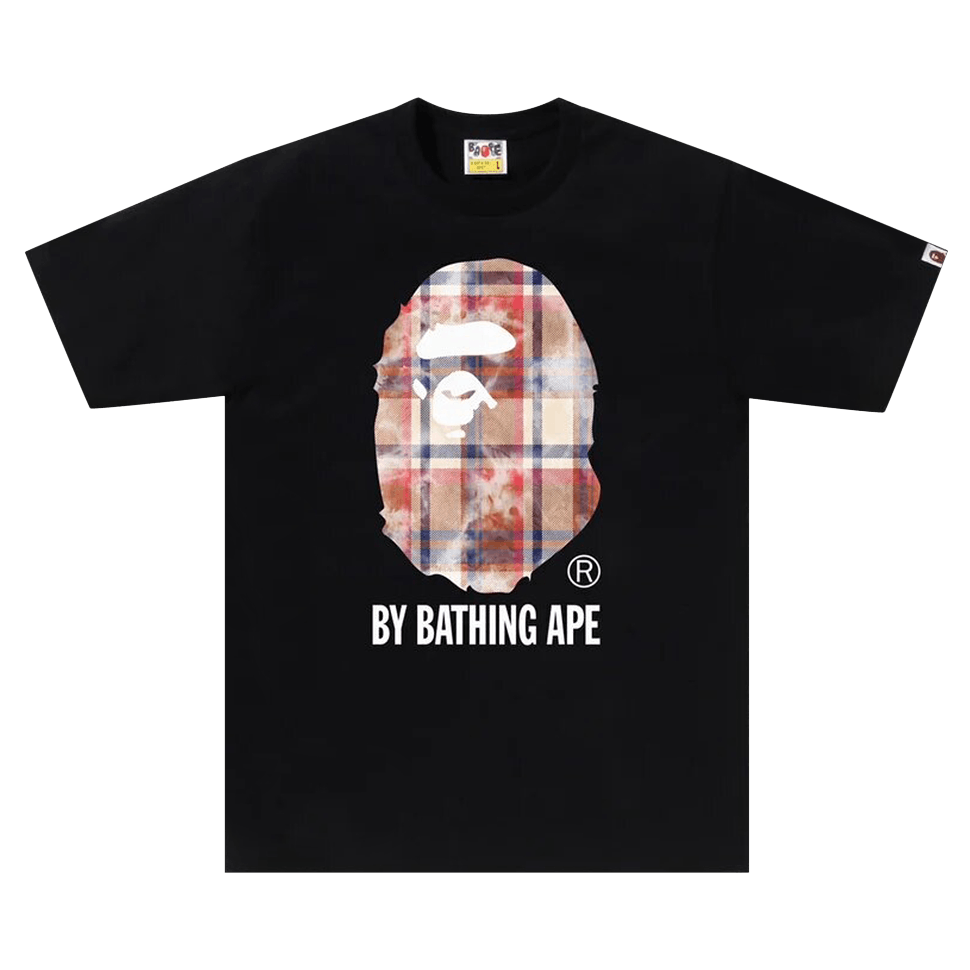 BAPE Bleach Check By Bathing Ape Tee 'Black'
