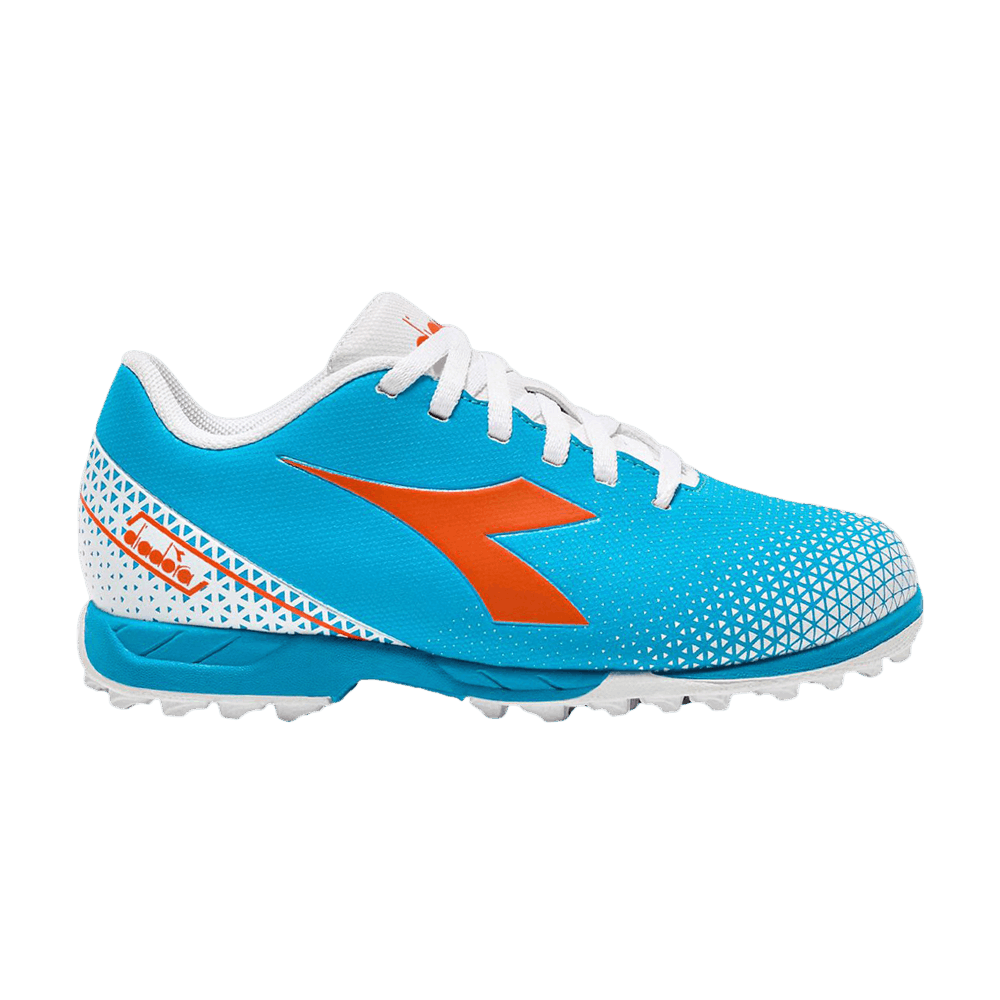 Diadora Pichichi 6 TF Big Kid 'Blue Fluo Orange'