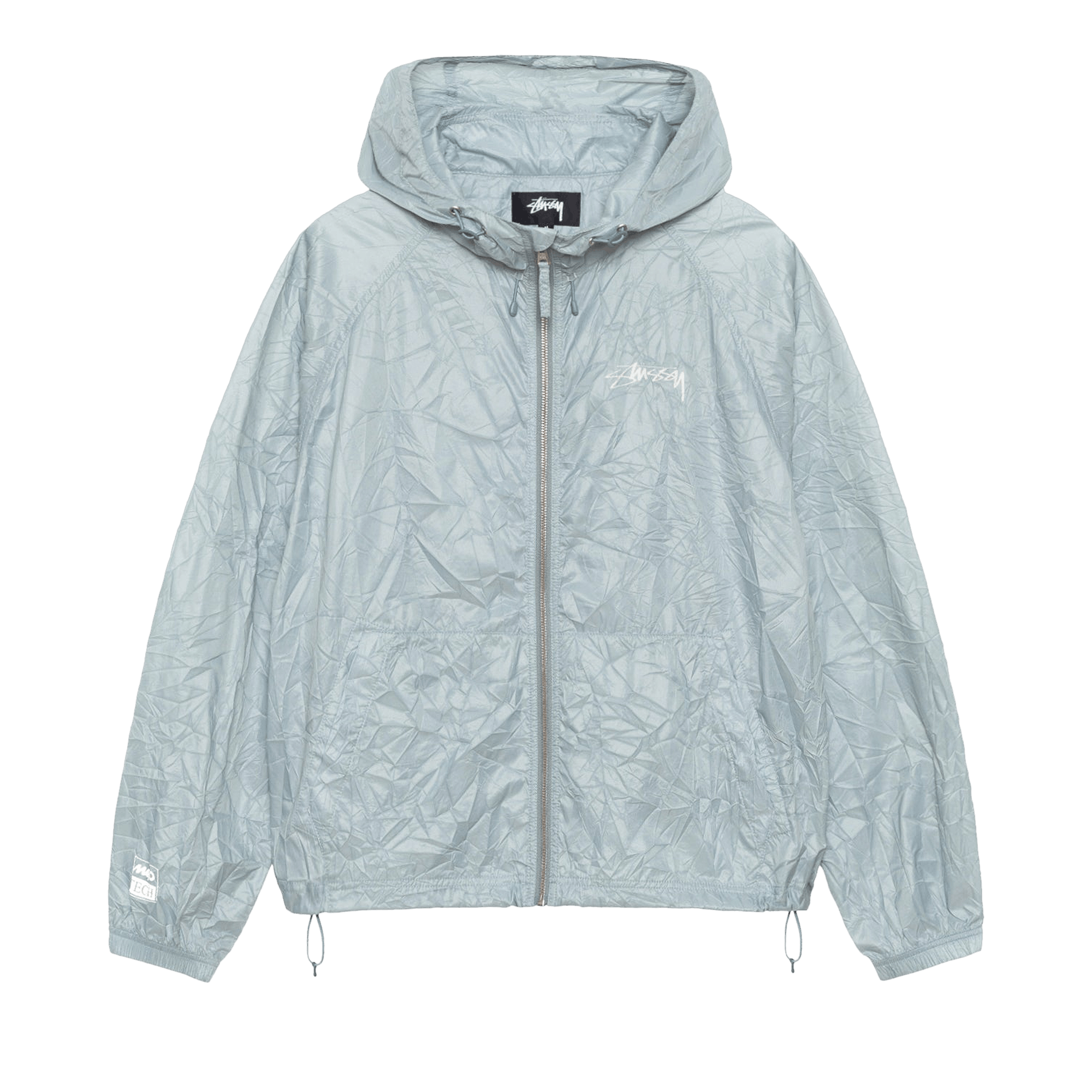 Stussy Beach Wrinkled Nylon Shell 'Slate'
