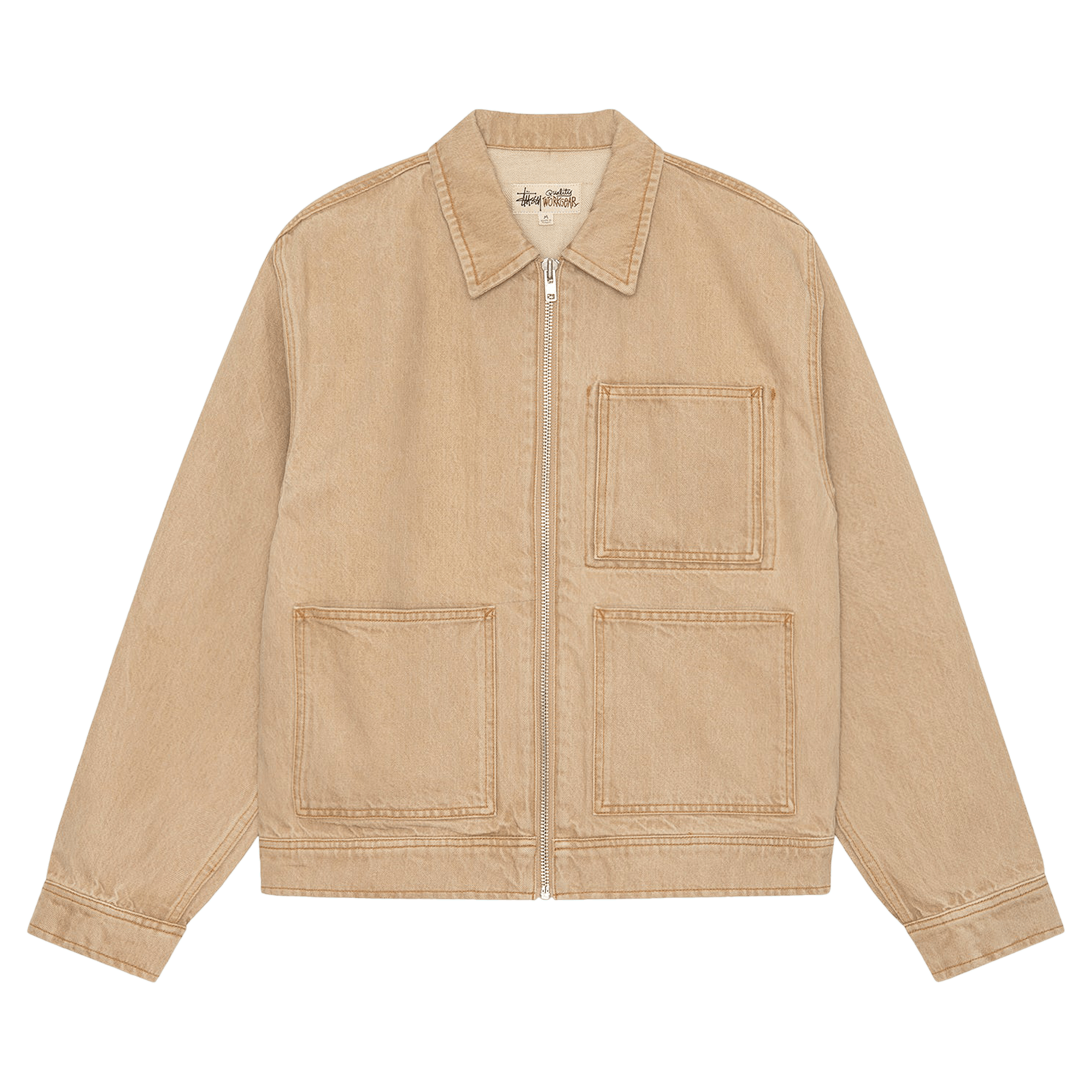 Stussy Zip Work Jacket 'Sand'