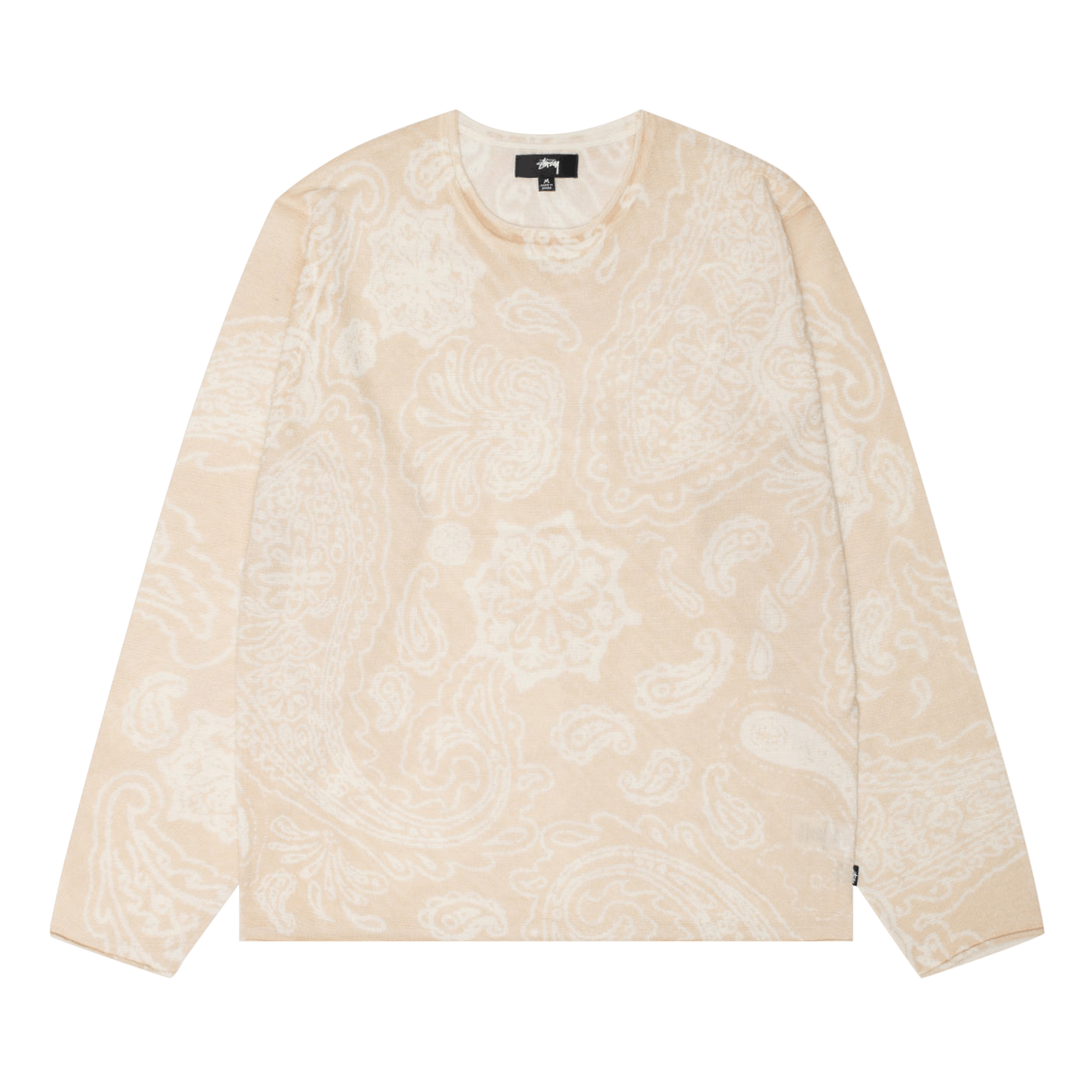 Stussy Paisley Sweater 'Natural'