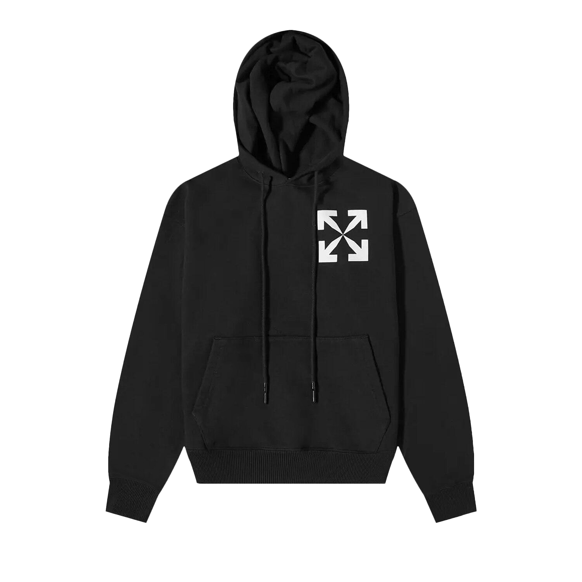 Off-White Arrows Print Hoodie 'Black'