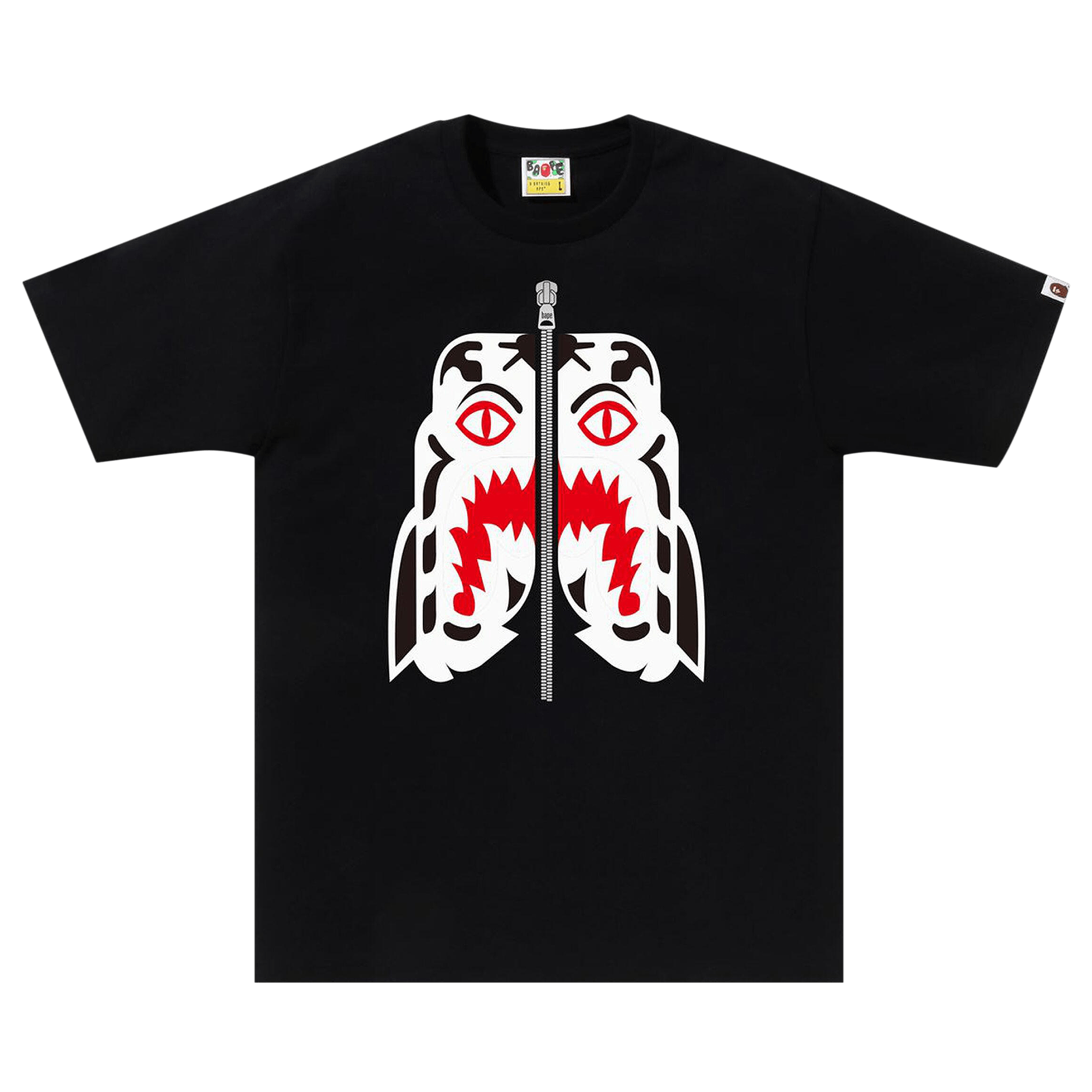 BAPE White Tiger Tee 'Black'