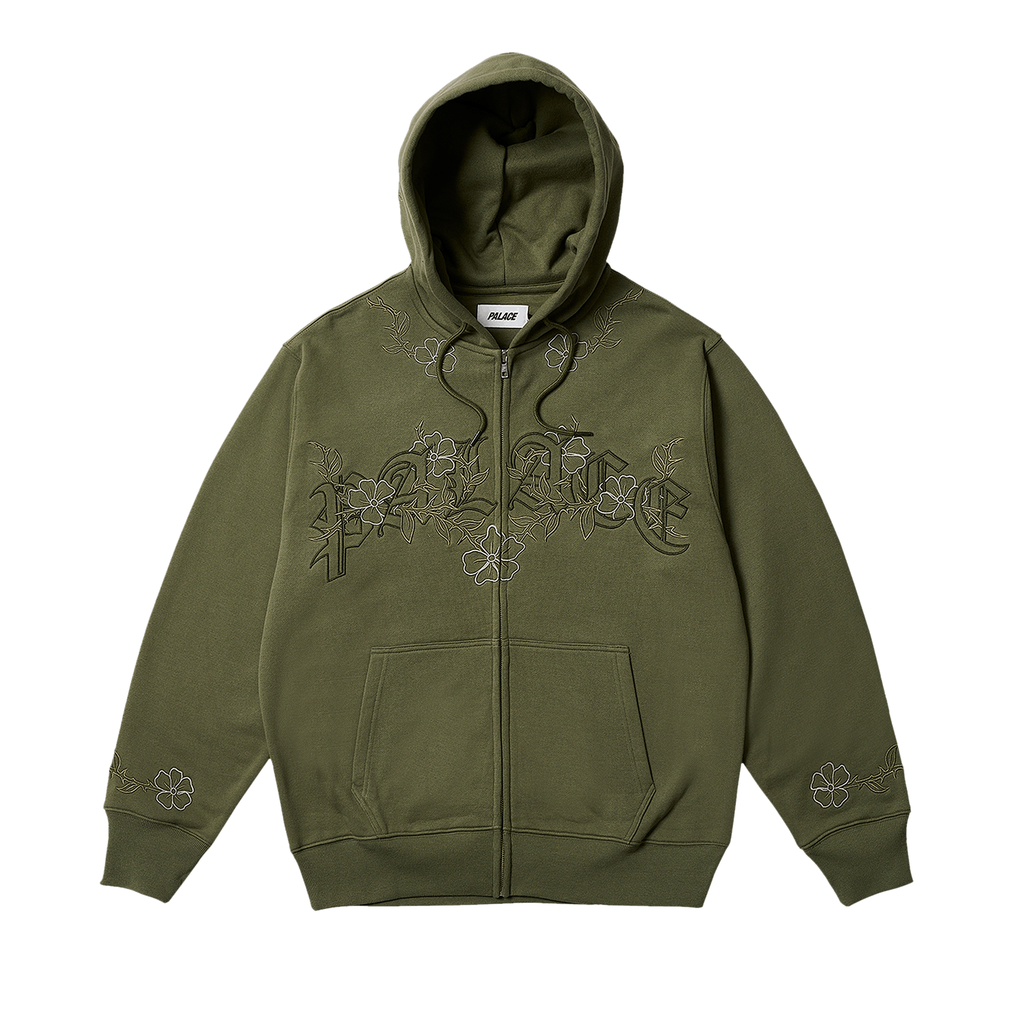 Palace Flexus Zip Hood 'The Deep Green'