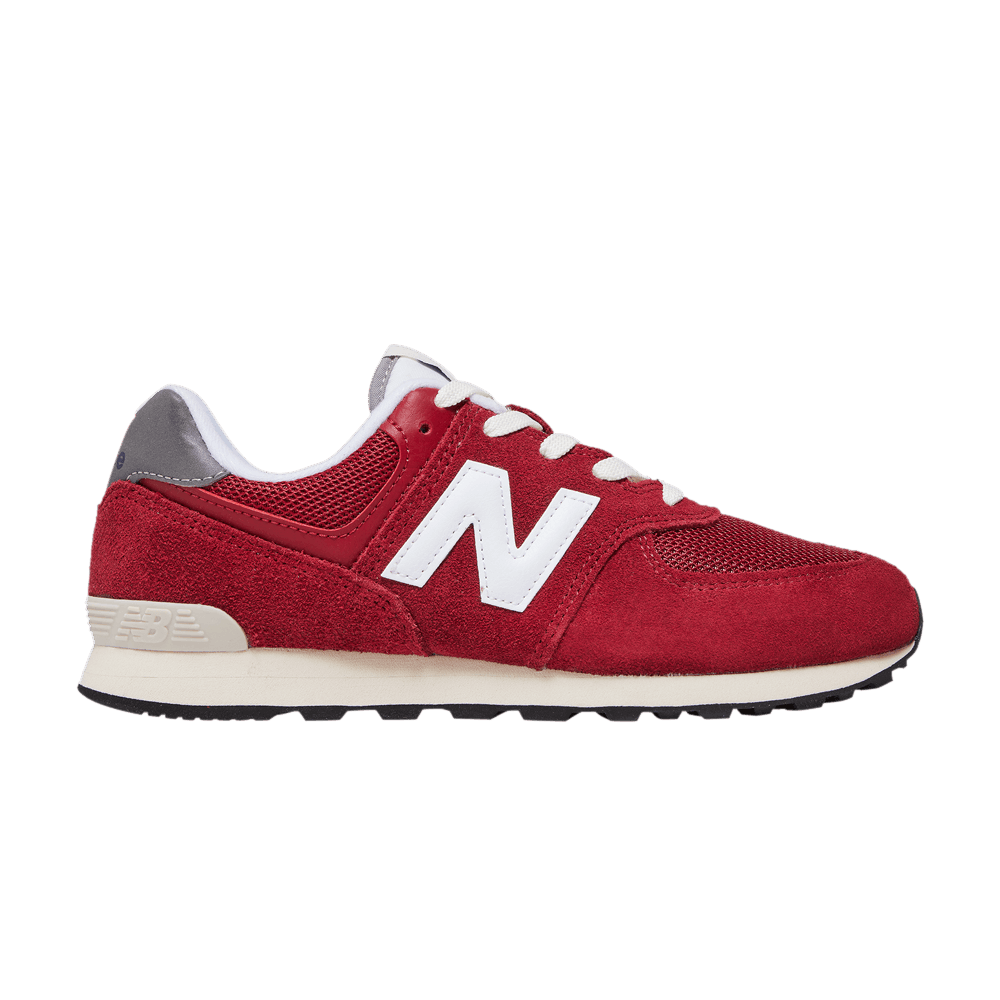 New Balance 574 Big Kid 'Crimson'