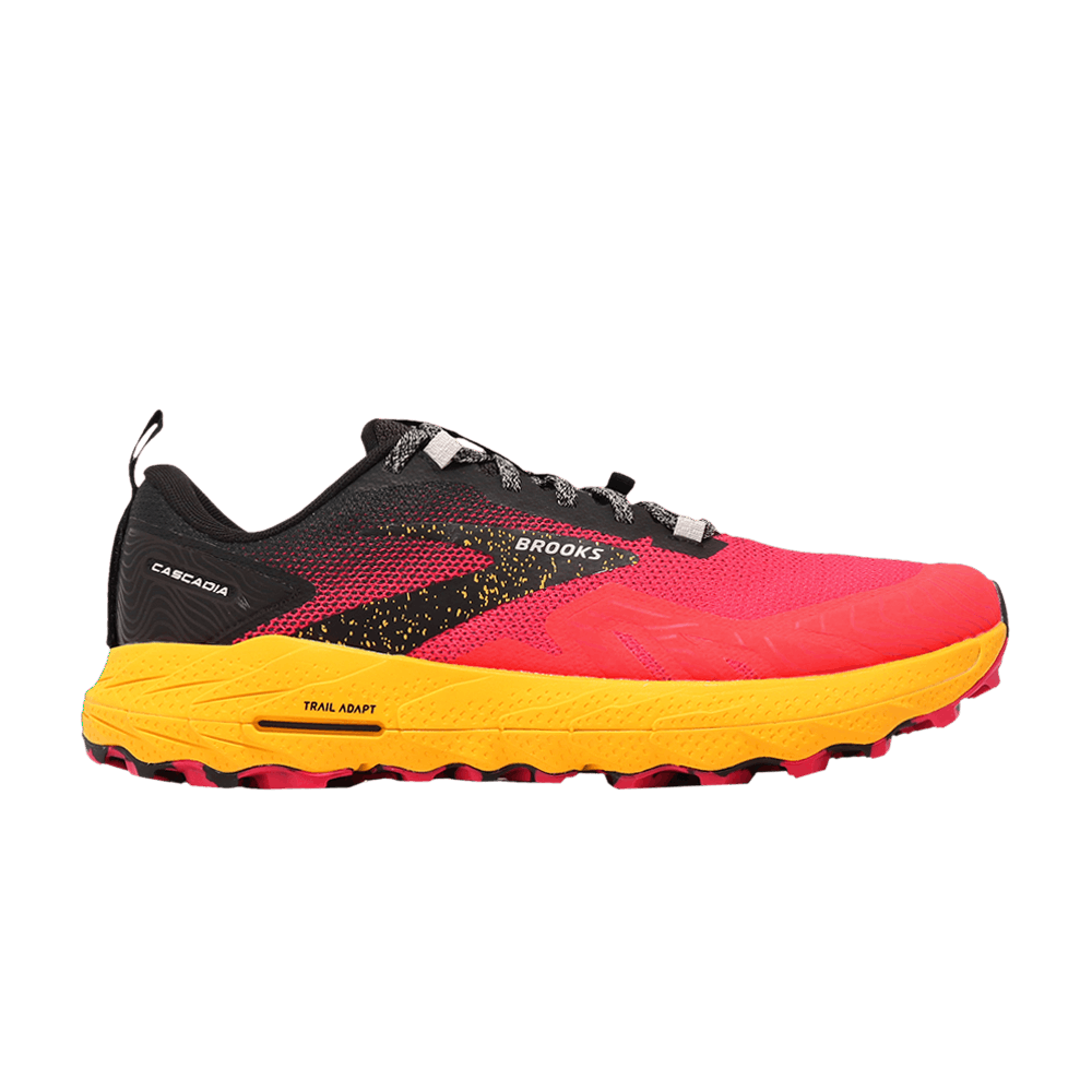 Brooks Wmns Cascadia 17 'Diva Pink Lemon Chrome'