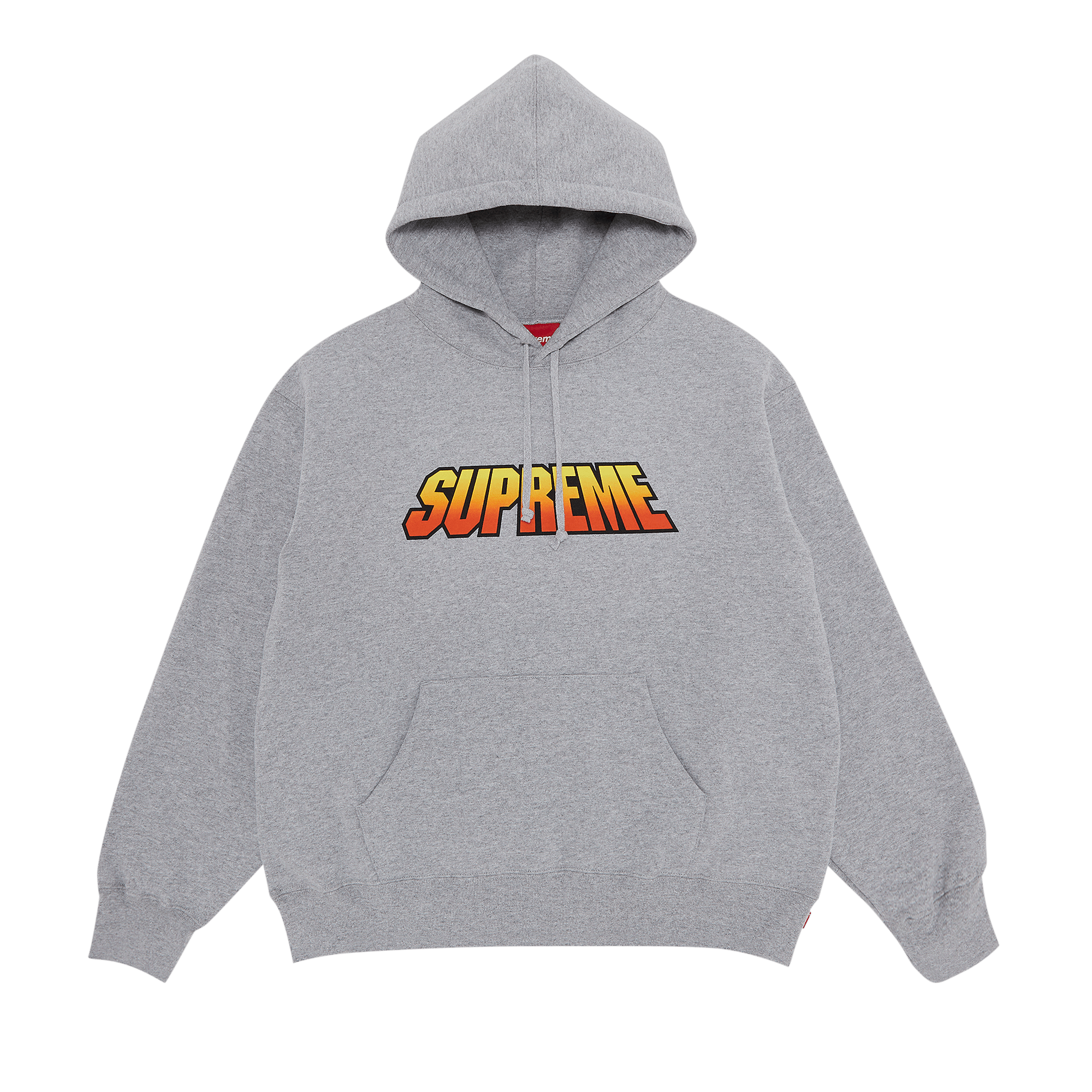 Supreme Gradient Hooded Sweatshirt 'Heather Grey'
