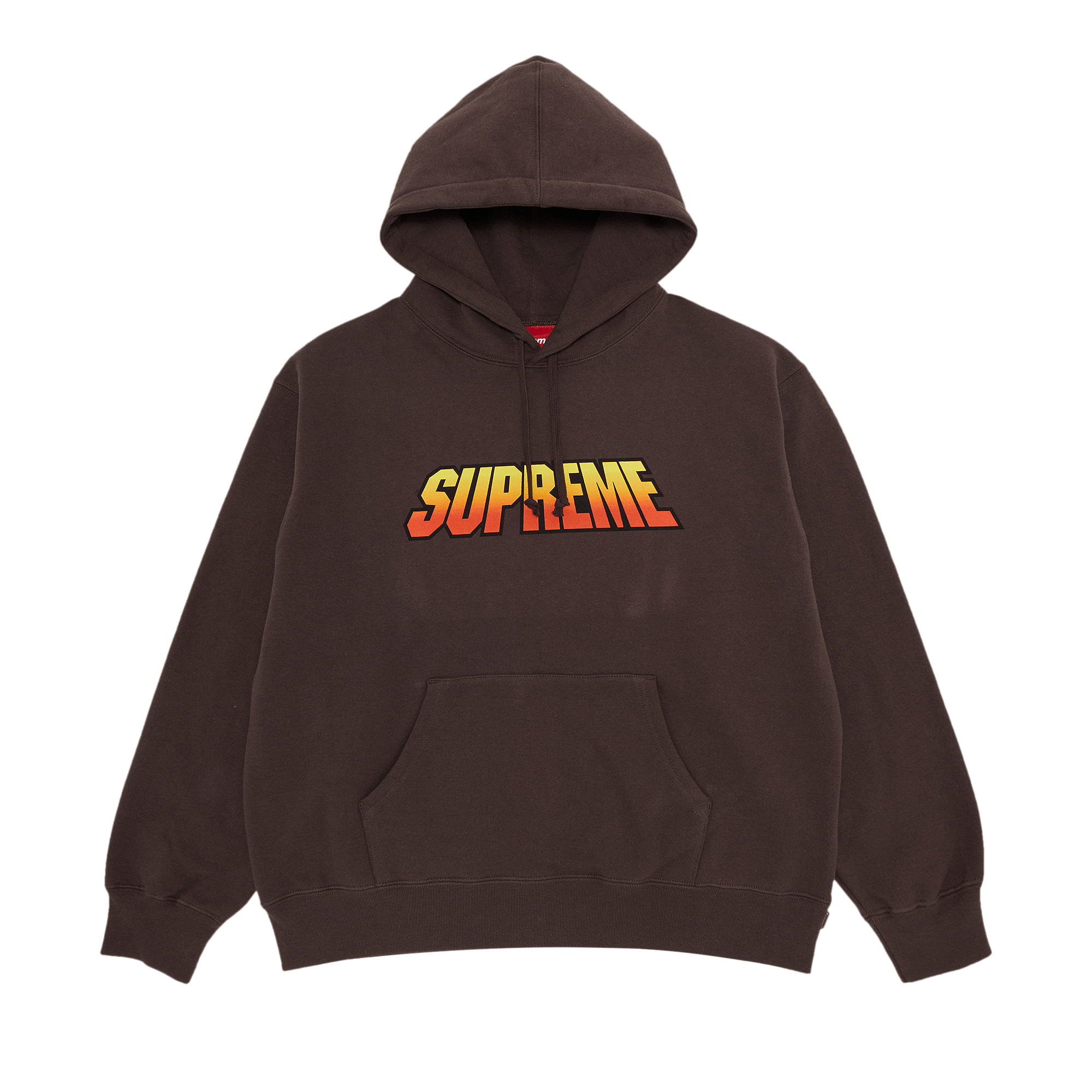 Supreme Gradient Hooded Sweatshirt 'Brown'
