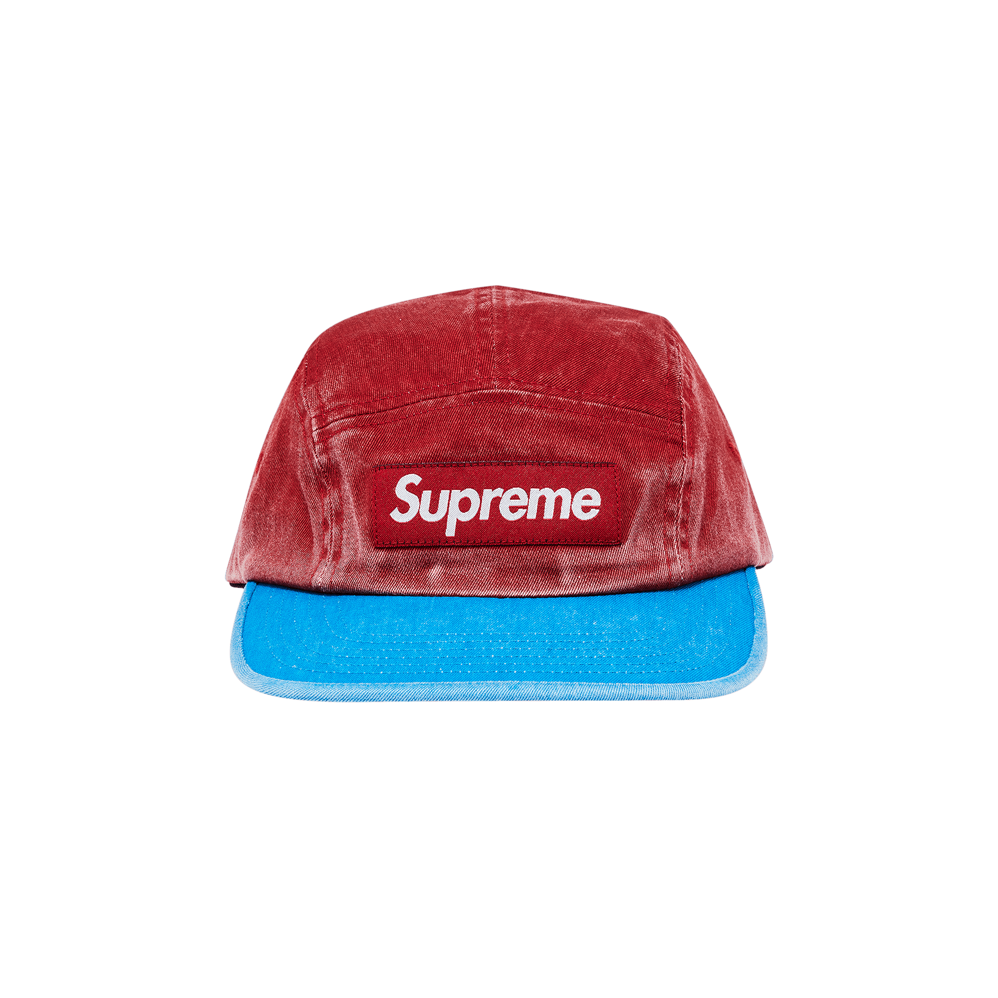 Supreme Pigment 2-Tone Camp Cap 'Red'