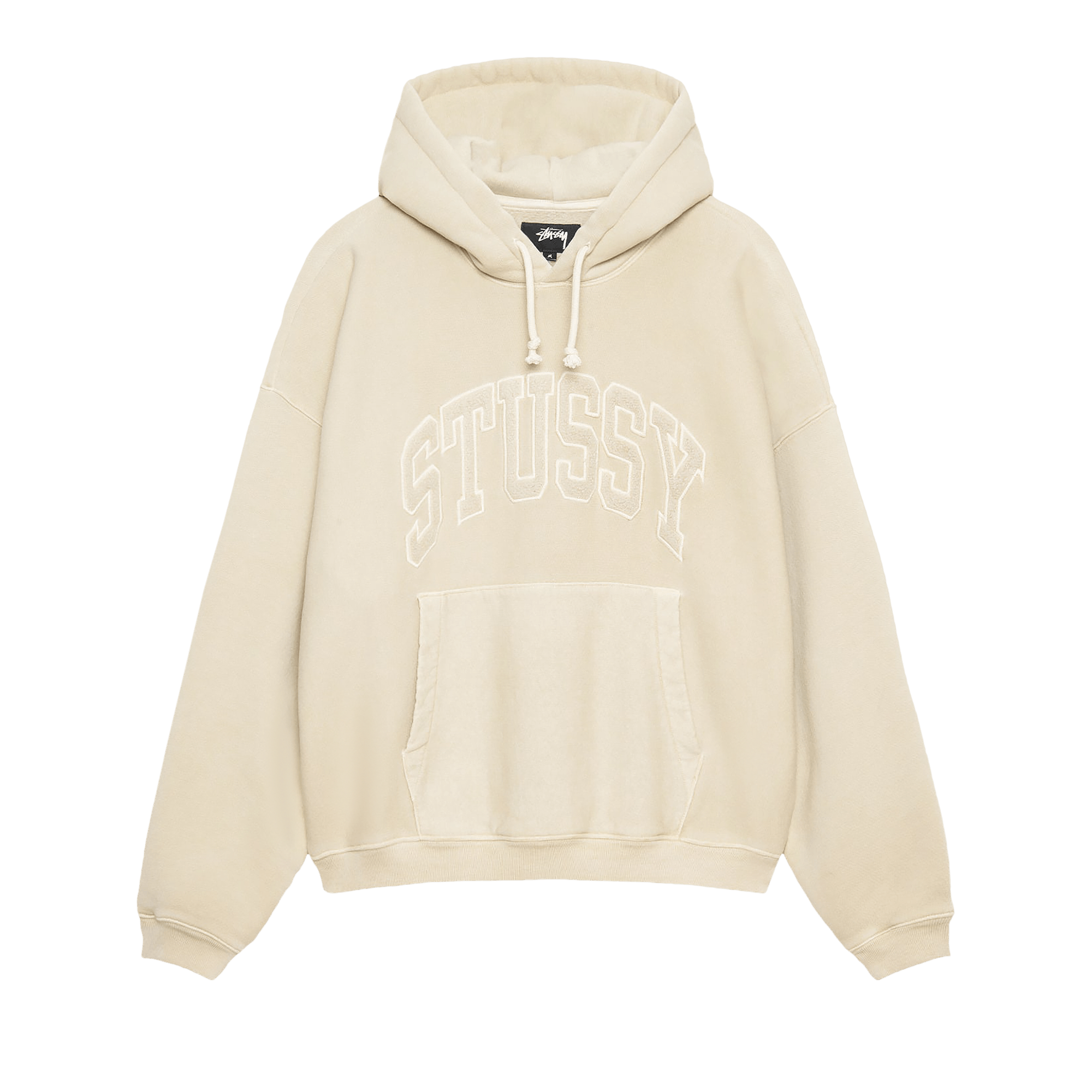 Stussy Embroidered Relaxed Hoodie 'Sand'