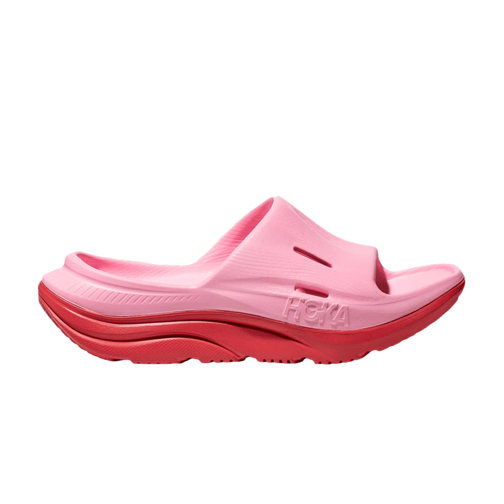 HOKA Ora Recovery Slide 3 Kids 'Peony Cerise'