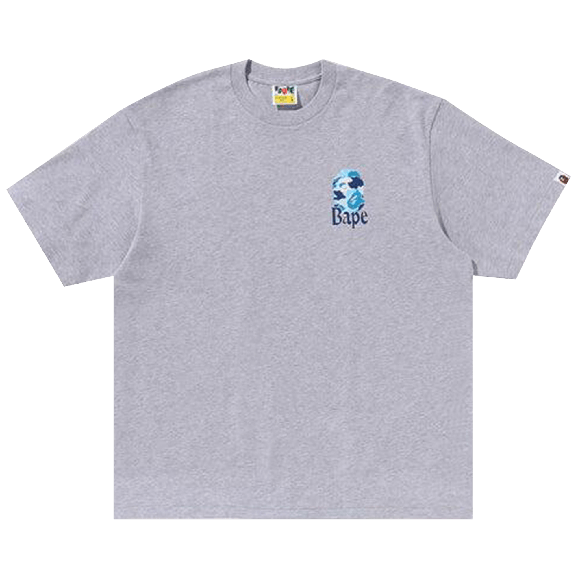 BAPE Flora Ape Head Relaxed Fit Tee 'Grey'