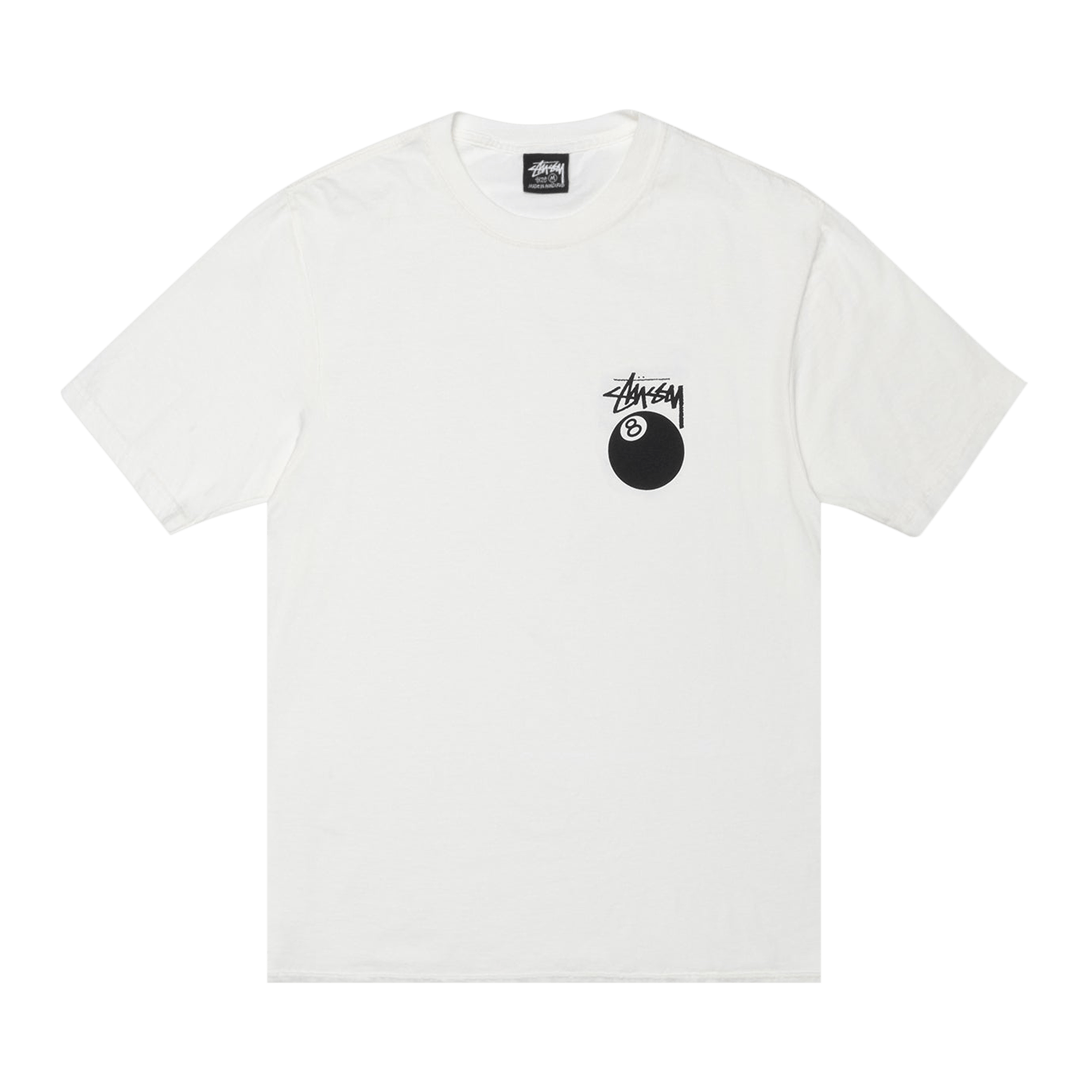 Buy Stussy x Born X Raised 8 Ball Tee 'White' - 3903852 WHIT | GOAT