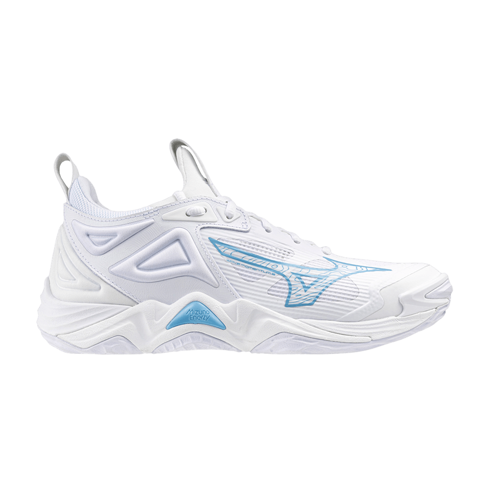 Buy Mizuno Wave Momentum 3 'White Moroccan Blue' - V1GA231256 | GOAT