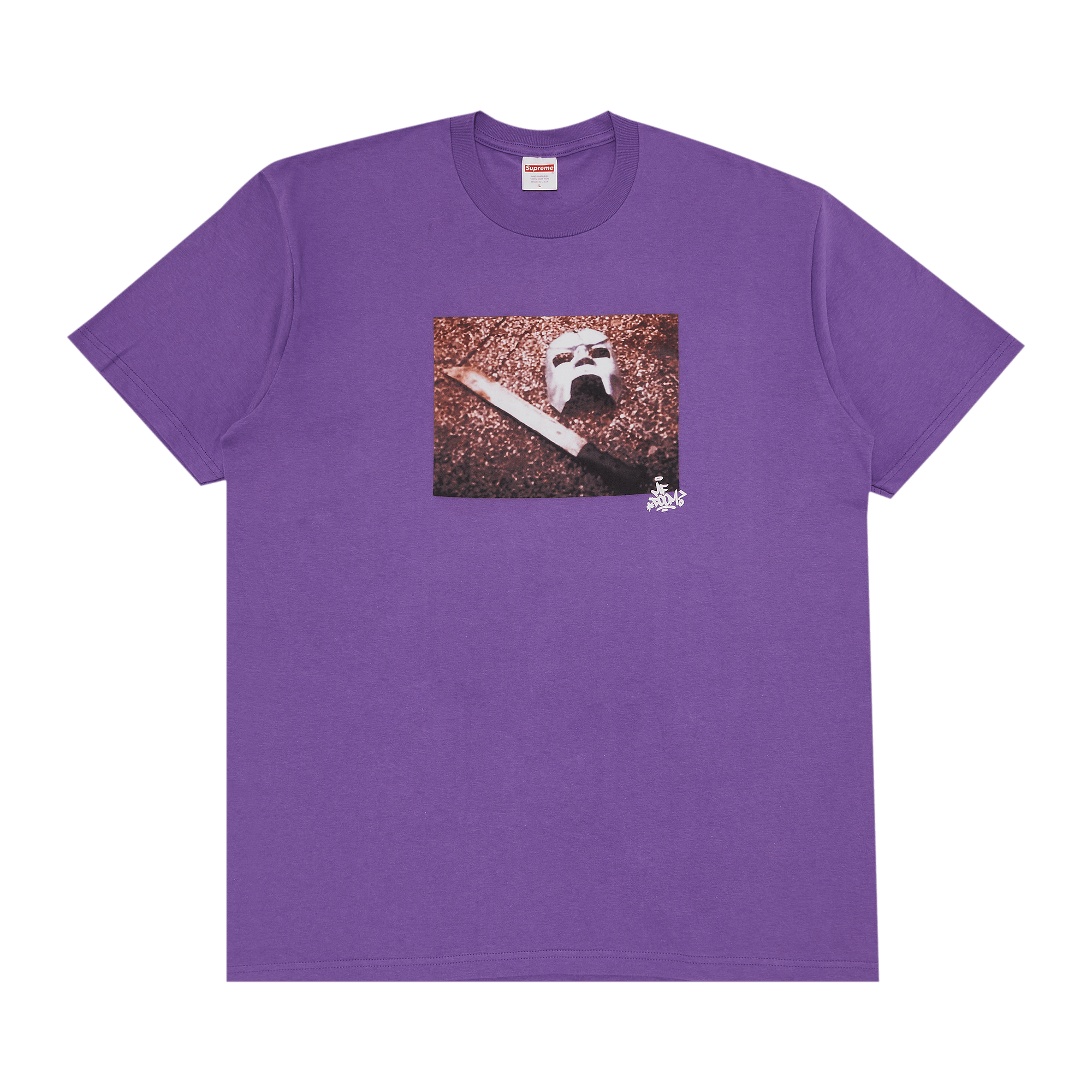 Supreme MF DOOM Tee 'Dusty Purple'