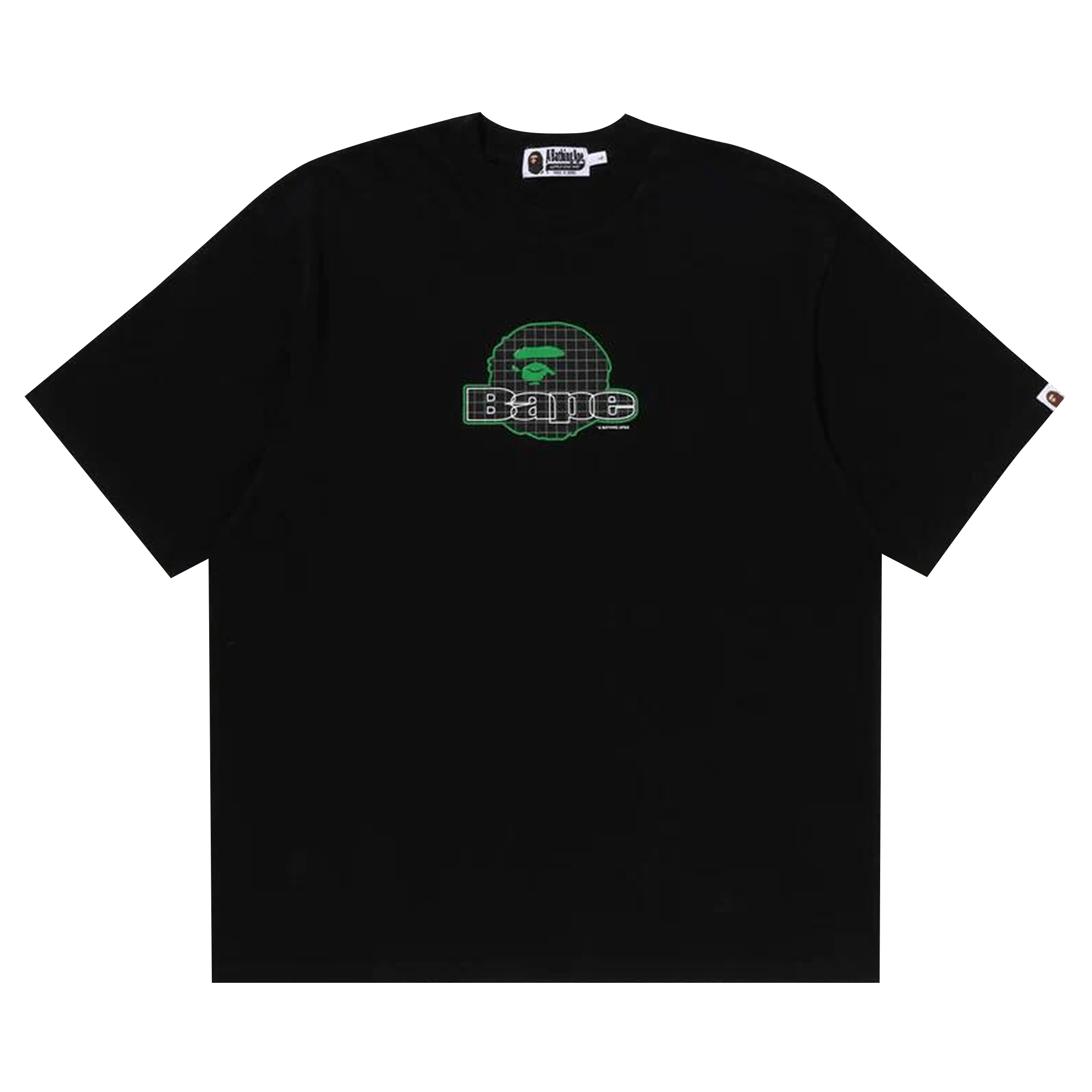 BAPE Ape Head Relaxed Fit Tee 'Black'