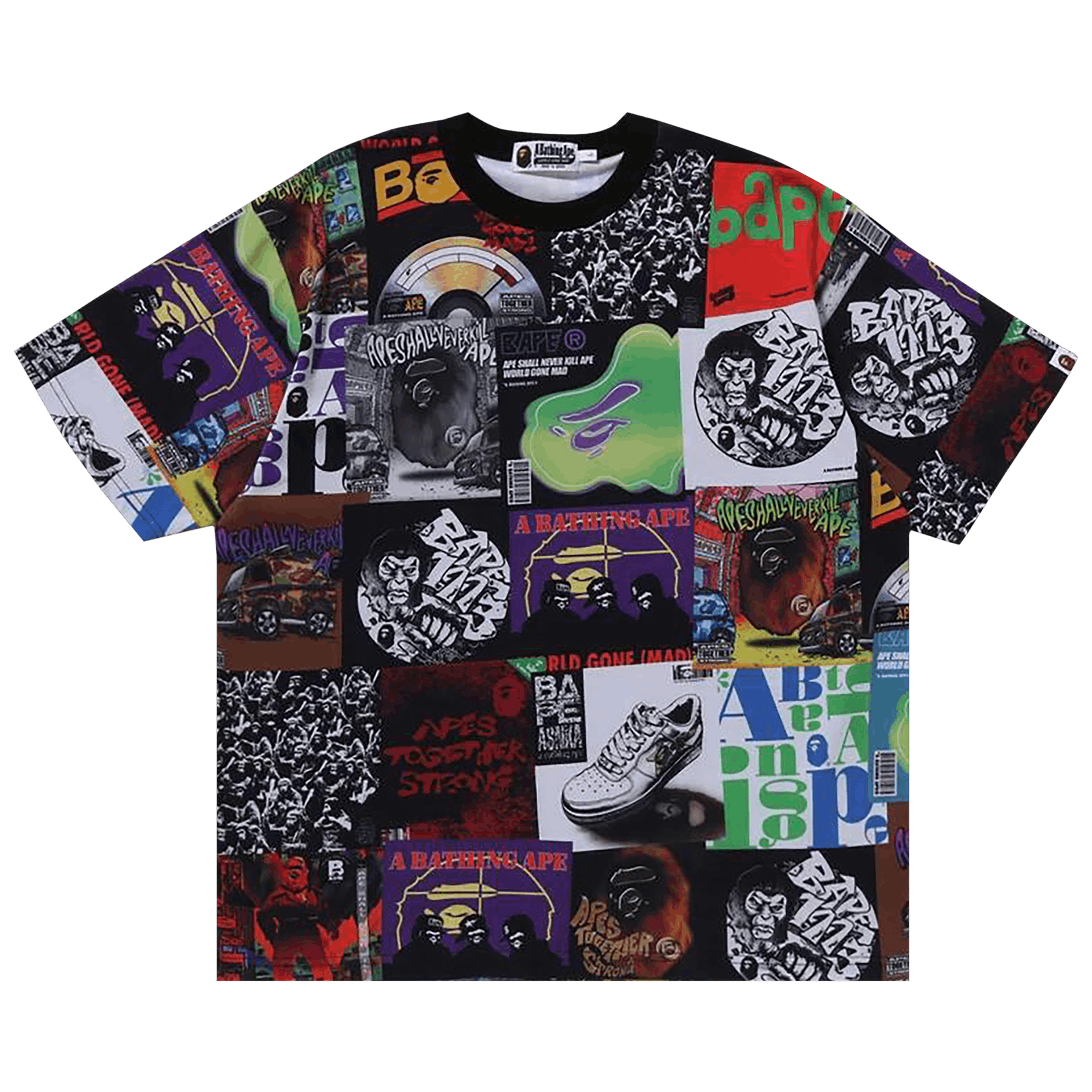 BAPE Album Monogram Tee 'Multicolor'