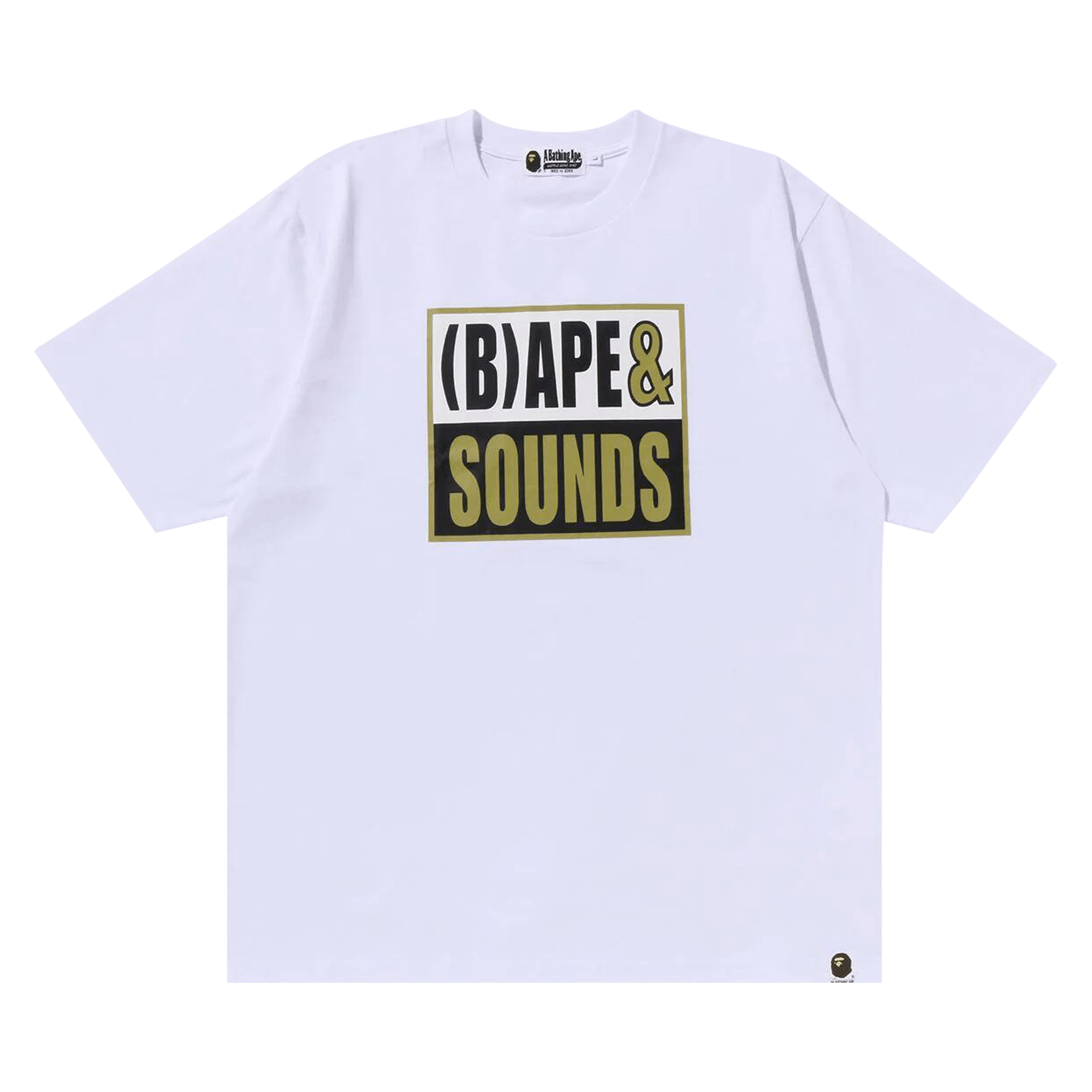 BAPE Sounds Logo Tee 'White'