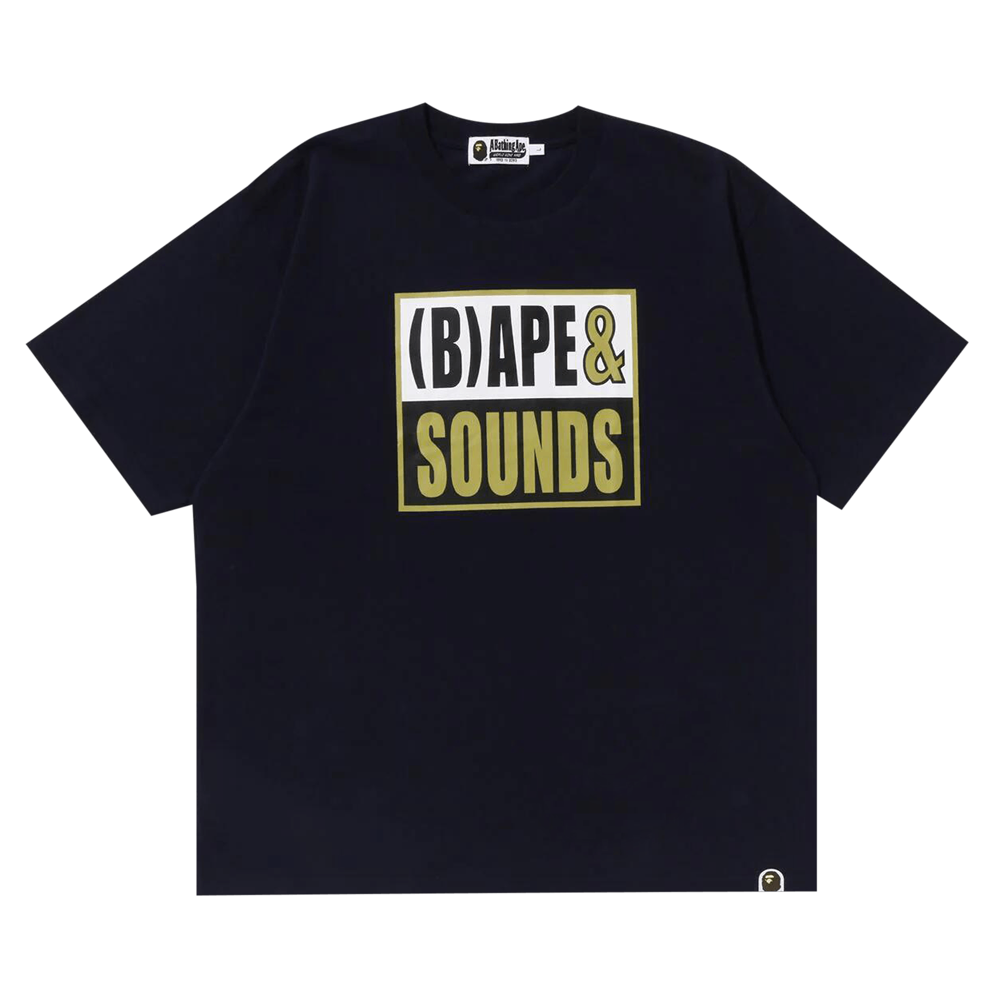 BAPE Sounds Logo Tee 'Navy'
