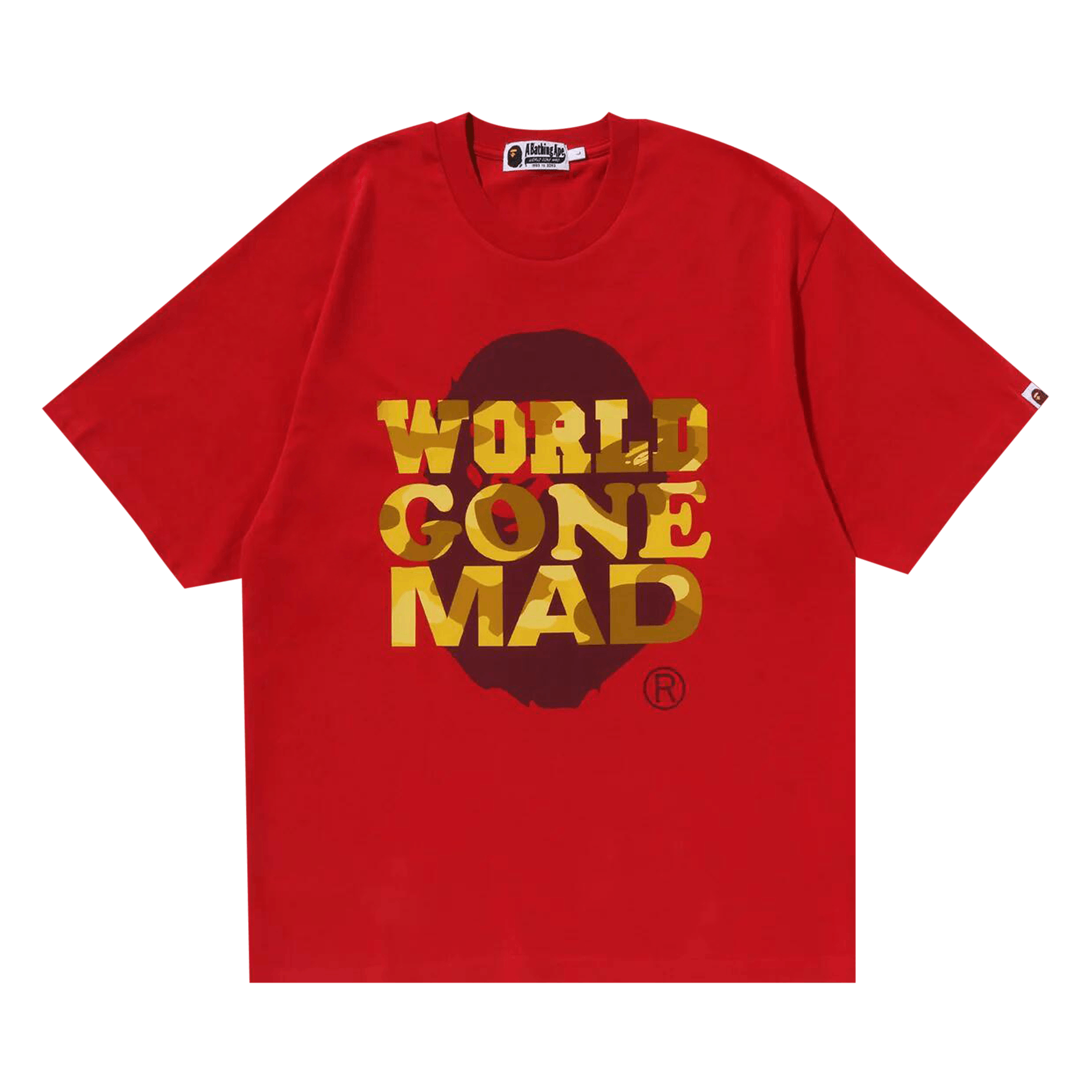 BAPE WGM Tee 'Red'