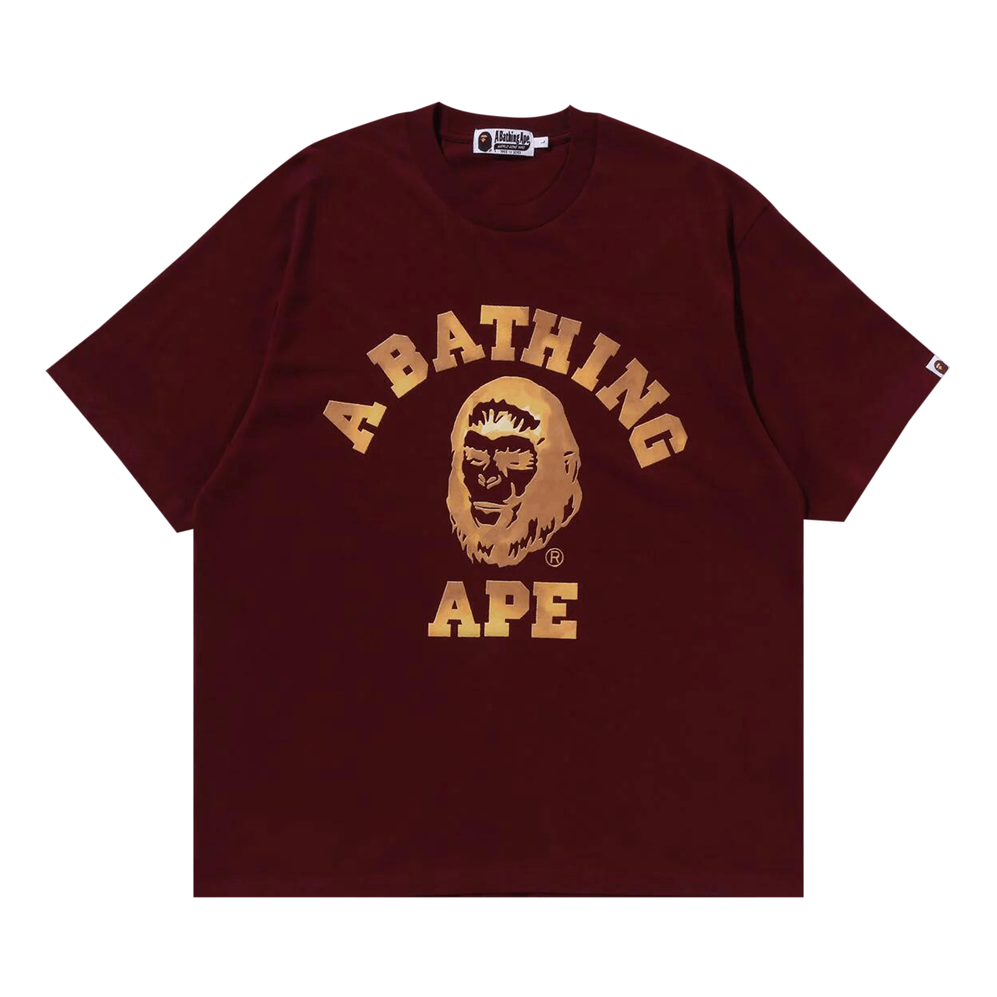 BAPE College Graphic Tee 'Red'
