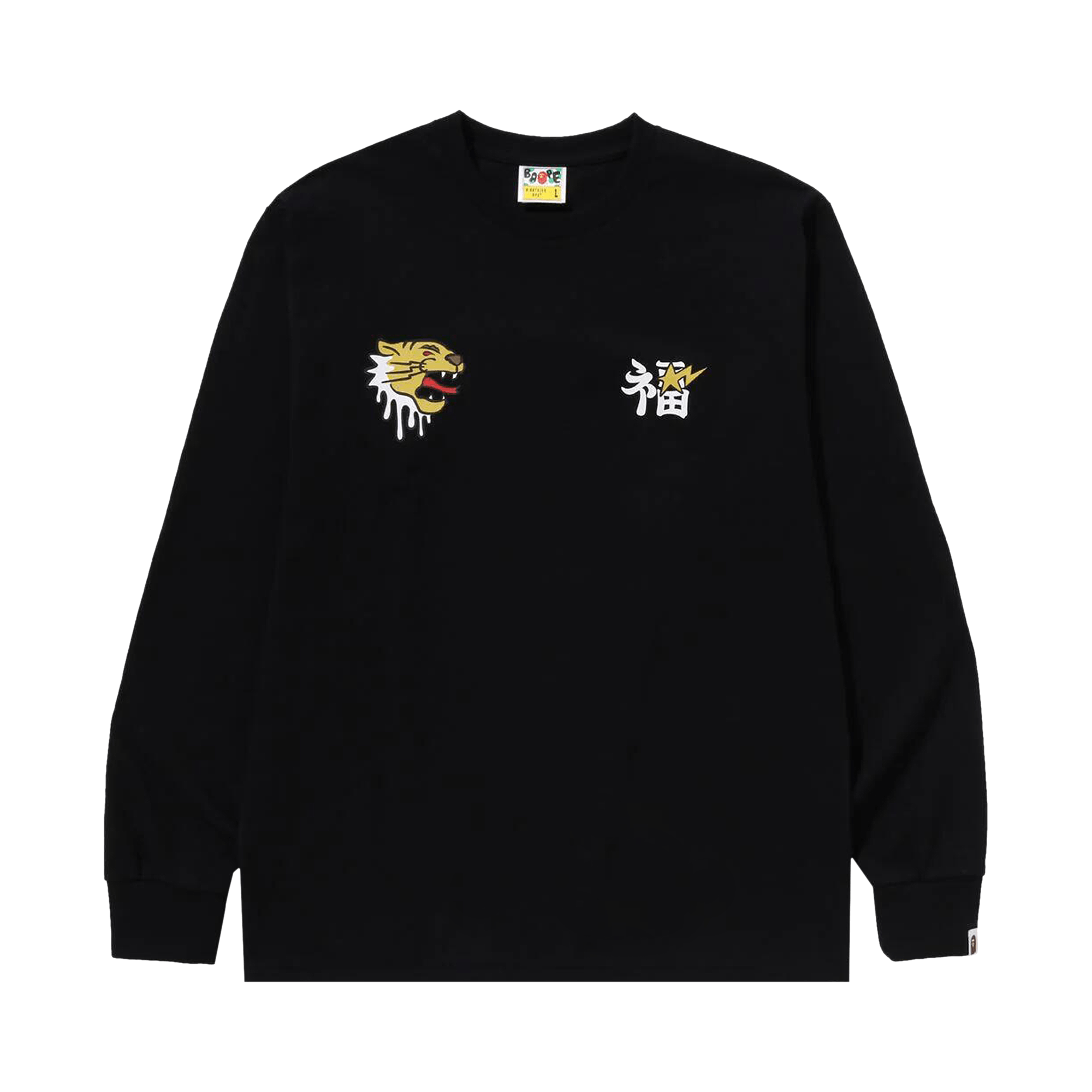 BAPE Souvenir Graphic Long-Sleeve Tee 'Black'