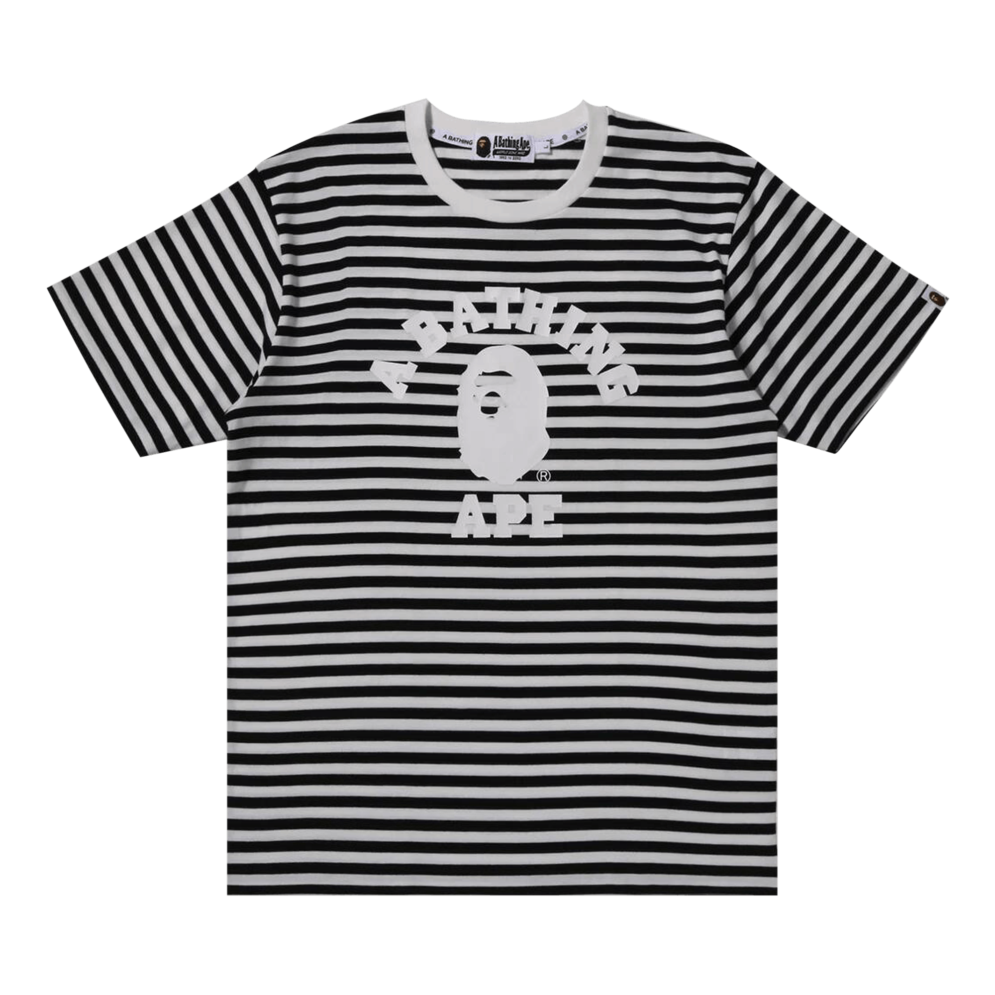BAPE College Hoop Tee 'Black'