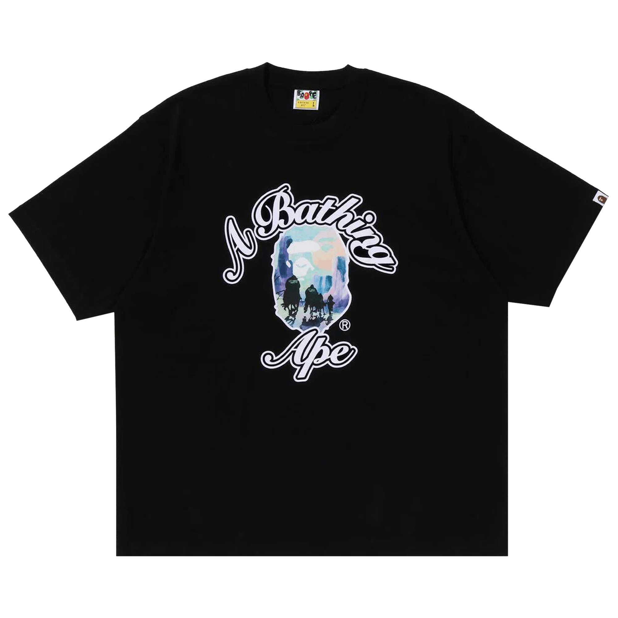BAPE Forbidden Zone Ape Head Tee 'Black'